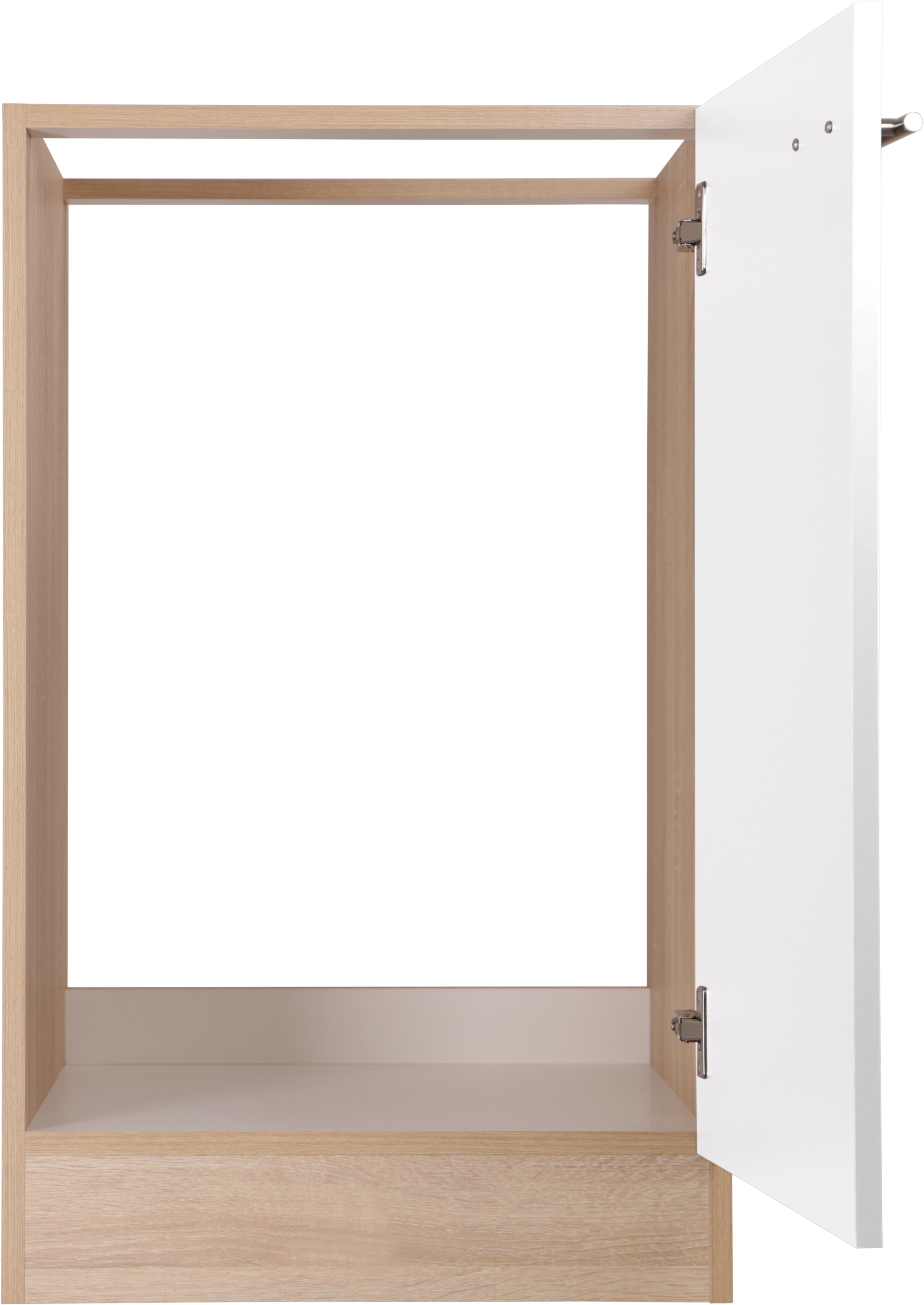 RESPEKTA Meuble évier »Merle« Breite 50 cm, Soft-Close, Griffe aus Metall, 85 cm Arbeitshöhe