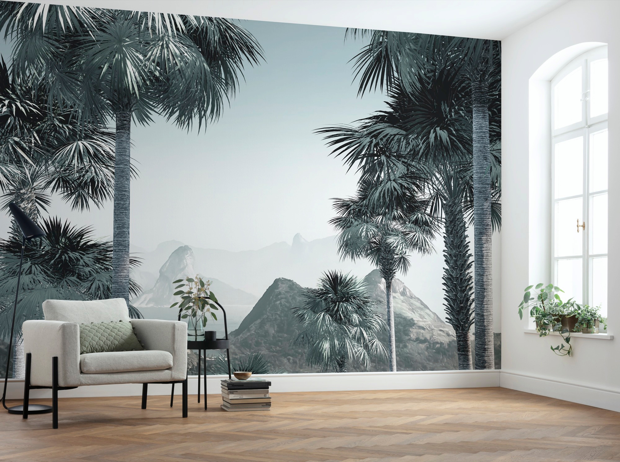 Komar Papier peint intissé »Digitaldruck Vlies -  Guanabara - Grösse 400 x 280 cm« imprimé Wohnzimmer, Schlafzimmer