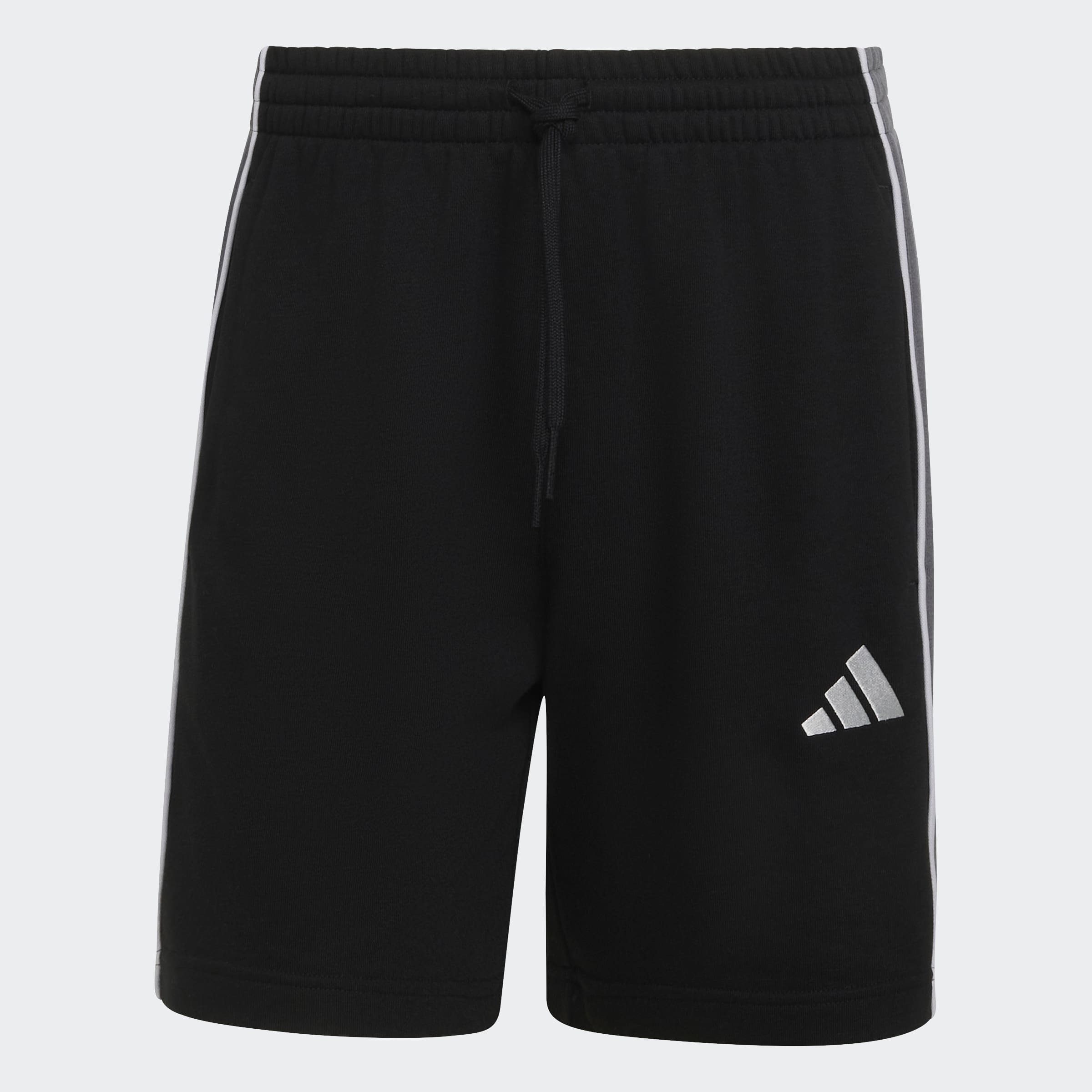 adidas Sportswear Short »SEASONAL ESSENTIALS FLEECE-, COLOURBLOCKING«  sans fermeture, en coton, polyester et viscose, coupe normale