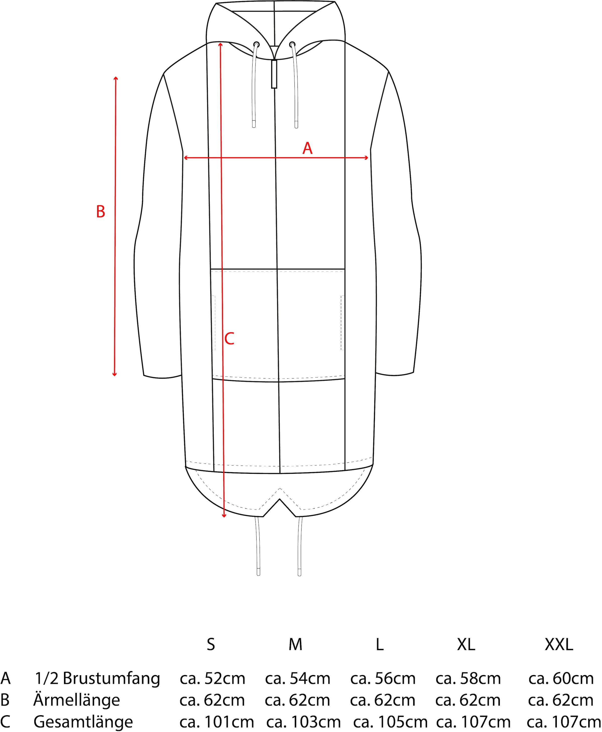 Zwillingsherz Jerseymantel »"Leo Dream"« mit Allover Leo Look mit Taschen