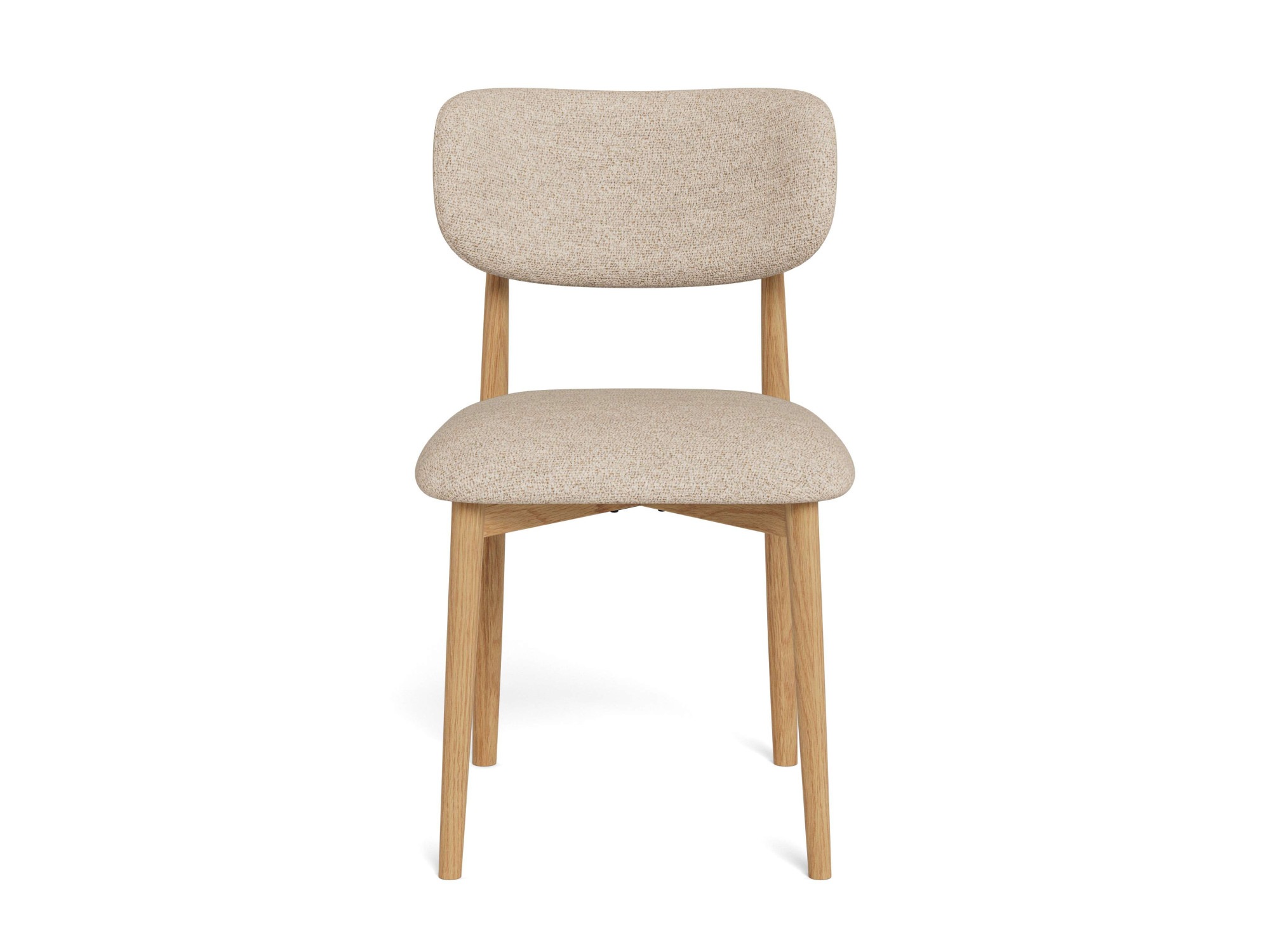 ACTONA GROUP Chaise de salle à manger »Polsterstuhl« () 2 cuisChaise, tissu Cona, structure chêne