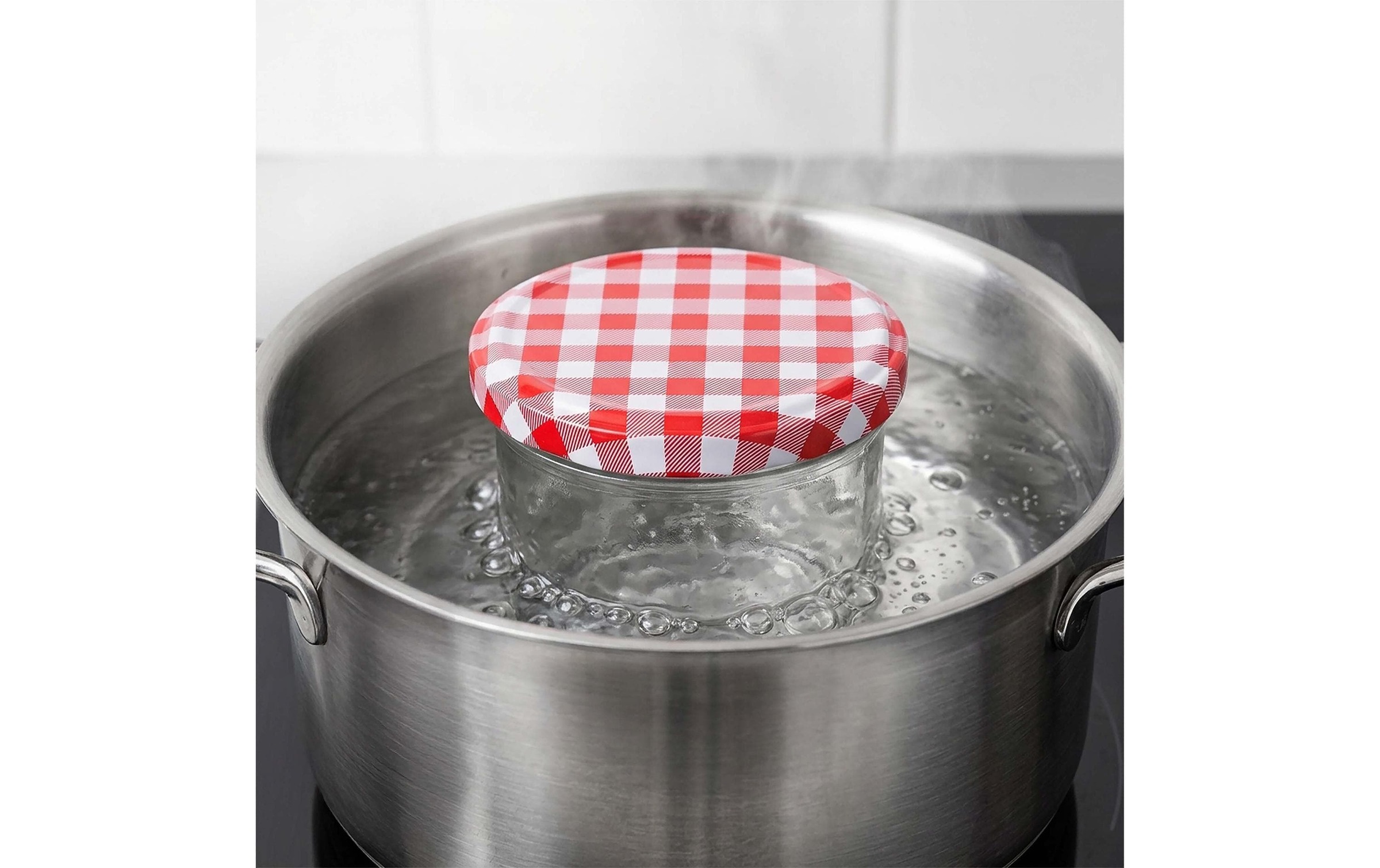 relaxdays Pot de conservation »mit Deckel, 50 Stück«