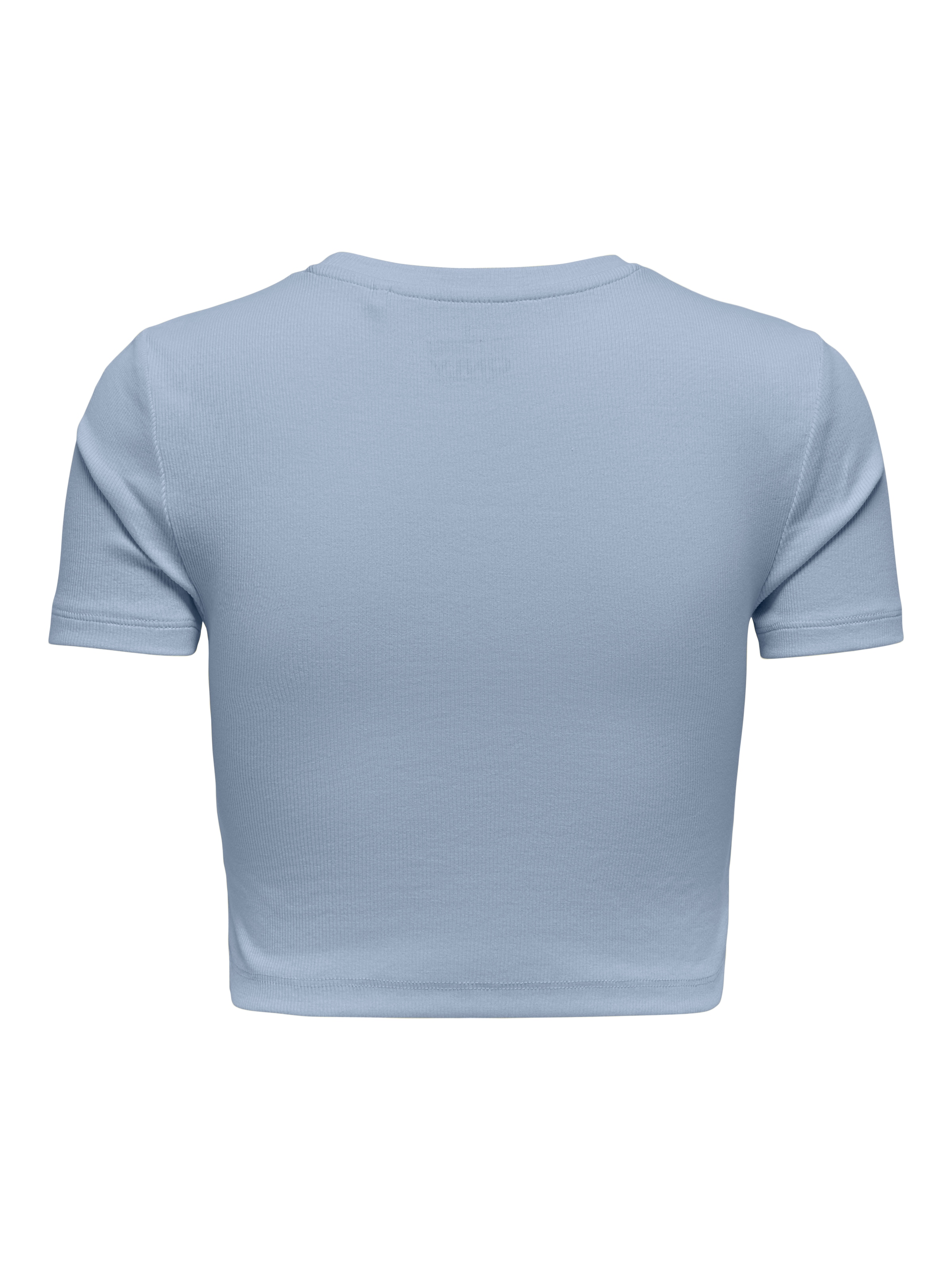 ONLY Kurzarmshirt »ONLBETTY S/S O-NECK SHORT TOP CC JRS« softe Jerseyqualität