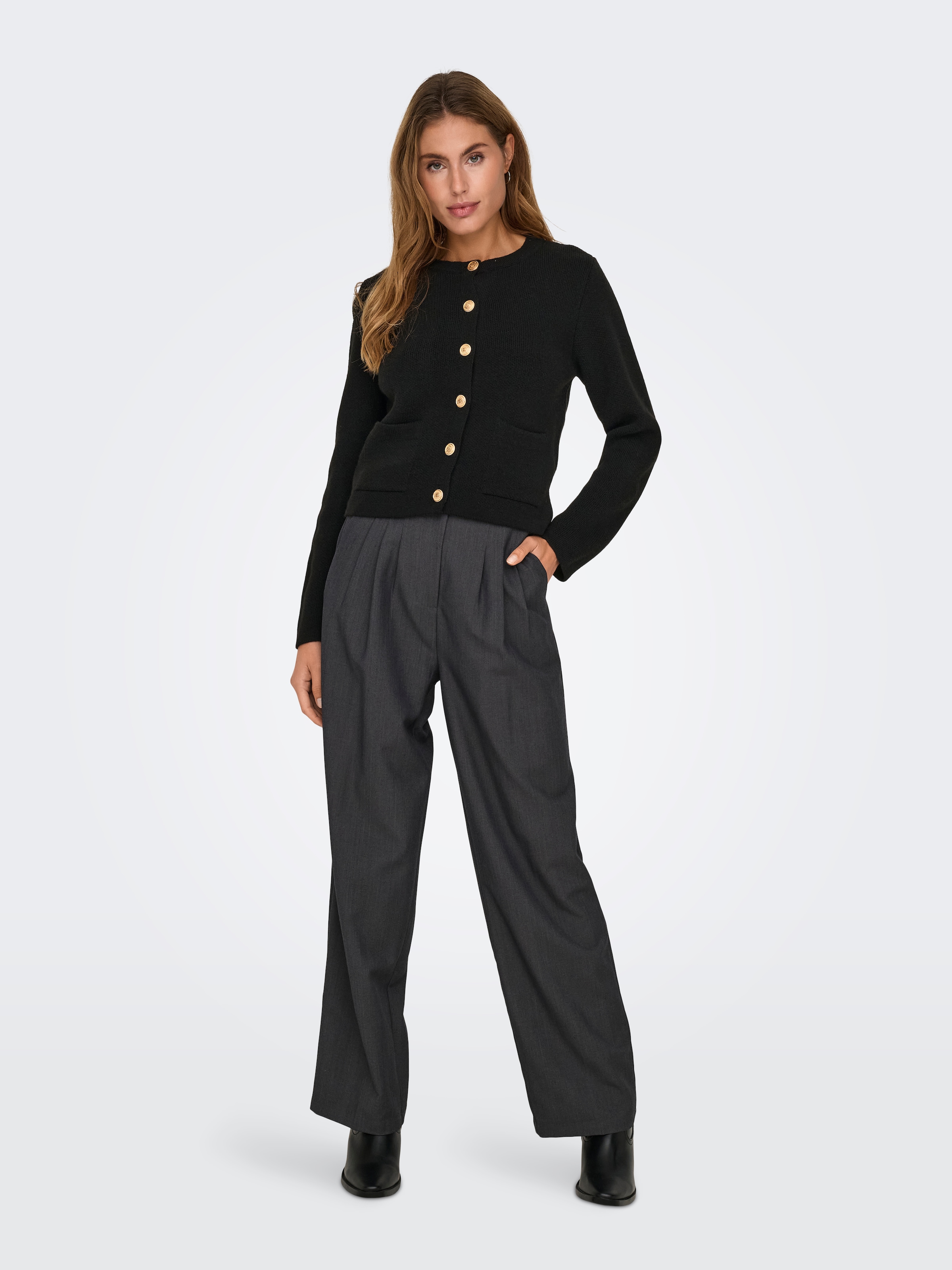 JDY Veste en tricot »JDYKIM L/S ON BUTTON CARDIGAN KNT NOOS«