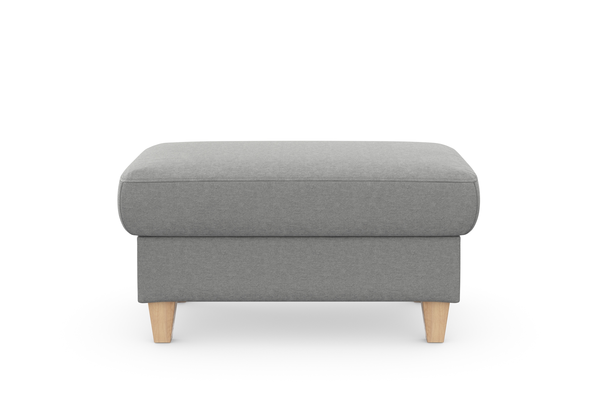 sit&more Tabouret de rangement »Farö« mit Stauraum und Federkern und naturfarbenen Füssen