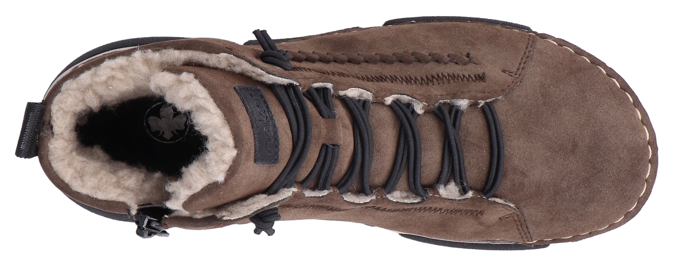 Rieker Winterboots  Winterstiefelette, Outdoorboots, Warmfutter, mit Innenreissverschluss