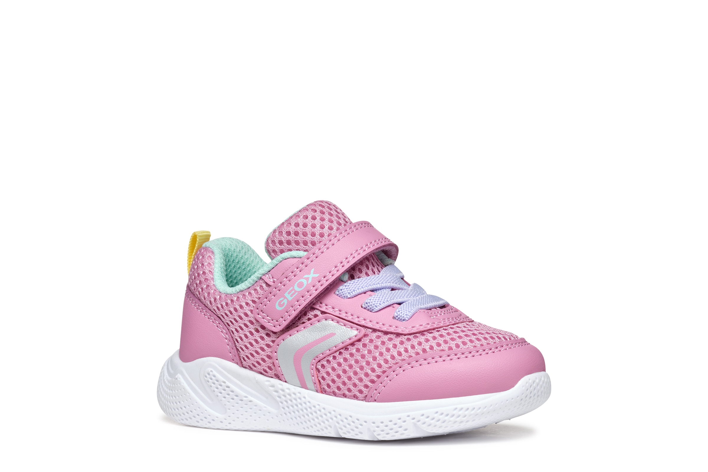 Geox Lauflernschuh »B SPRINTYE GIRL«  Babyschuh mit elastischen Schnürsenkeln, Grössenschablone zum Download