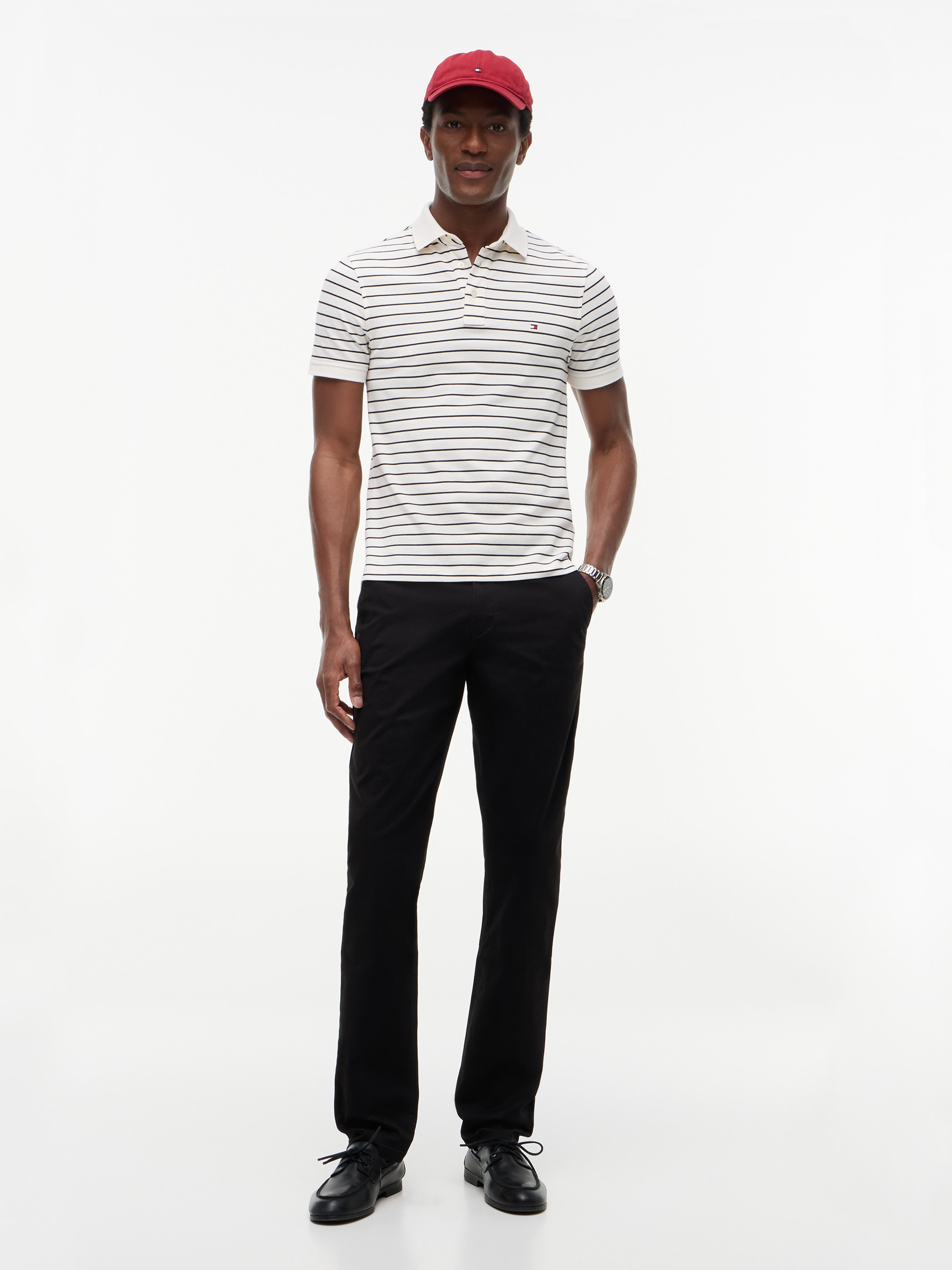 Tommy Hilfiger Chinohose »CORE DENTON ESSENTIAL«  Straight Fit, Baumwolle mit Stretch