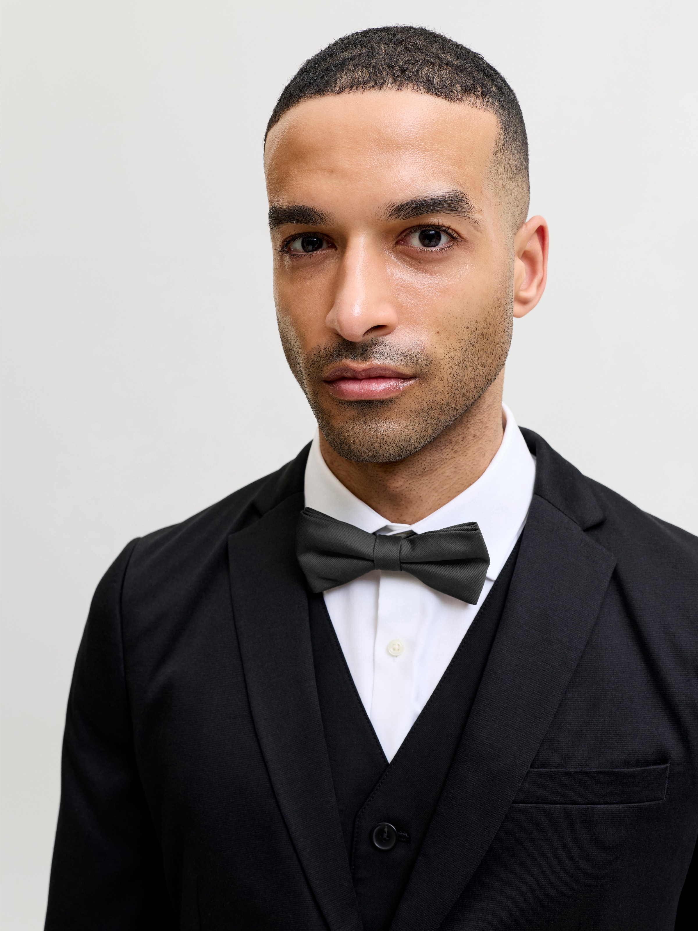 Jack & Jones Fliege »JACSOLID STRUCTURED BOWTIE SN« Kunstfaser