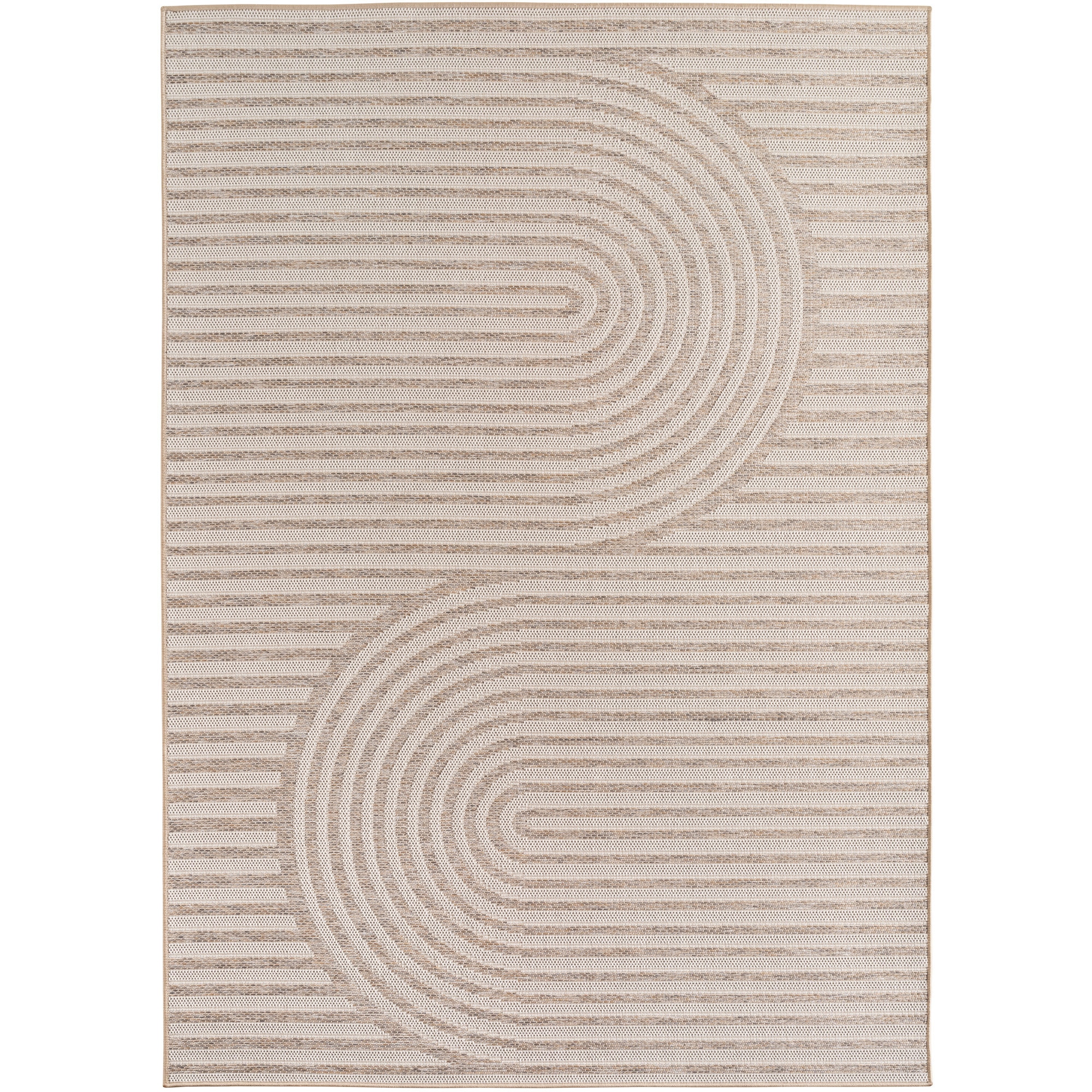 Ayyildiz Teppiche Tapis d'extérieur »DESERT 1301  , auch als Läufer und Rund erhältlich« Rectangulaire 5 mm Höhe Intérieur et extérieur, facile d'entretien, salon, extérieur,