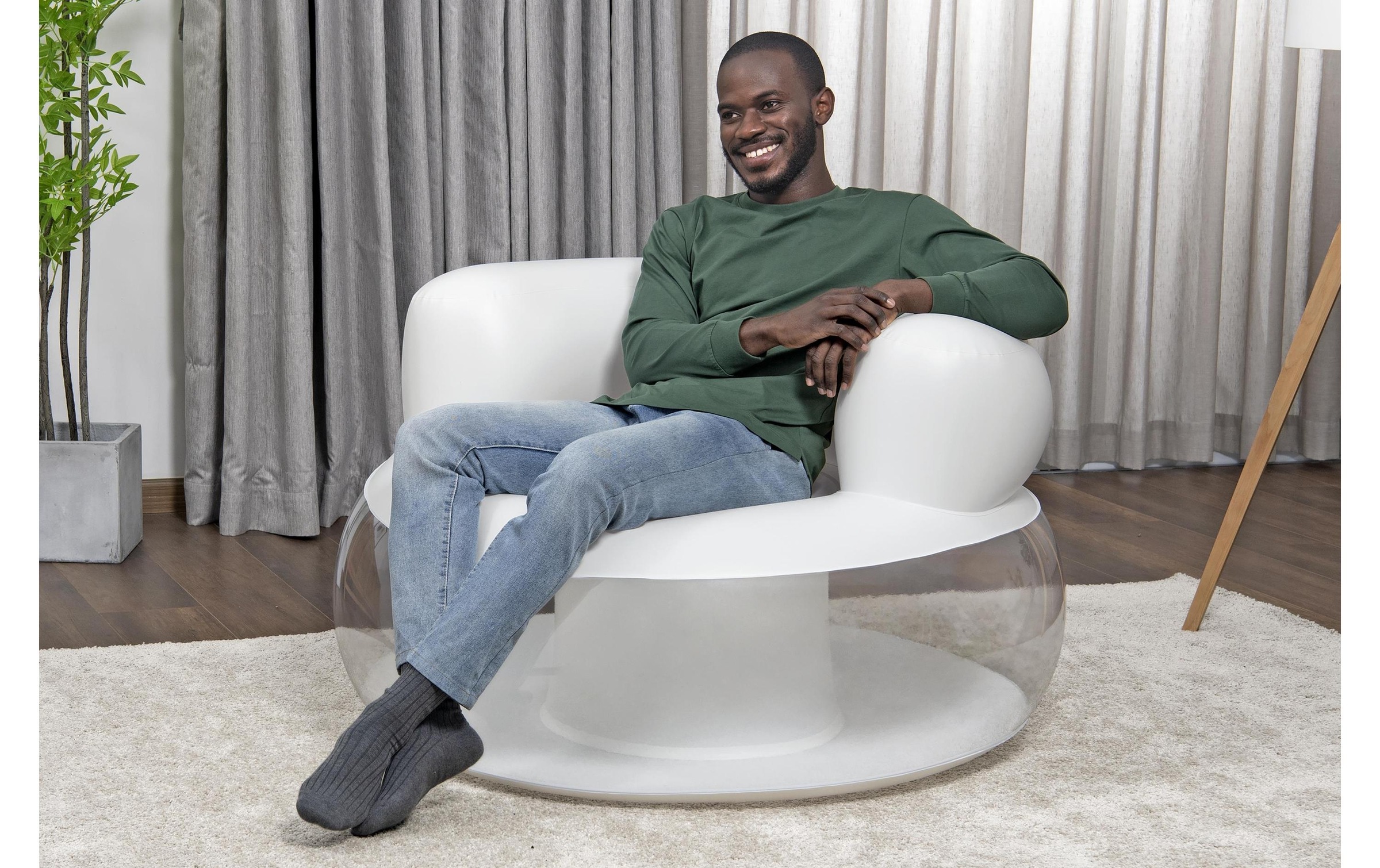 Bestway Fauteuil gonflable »ModPod assortiert, 112 x 112 cm«