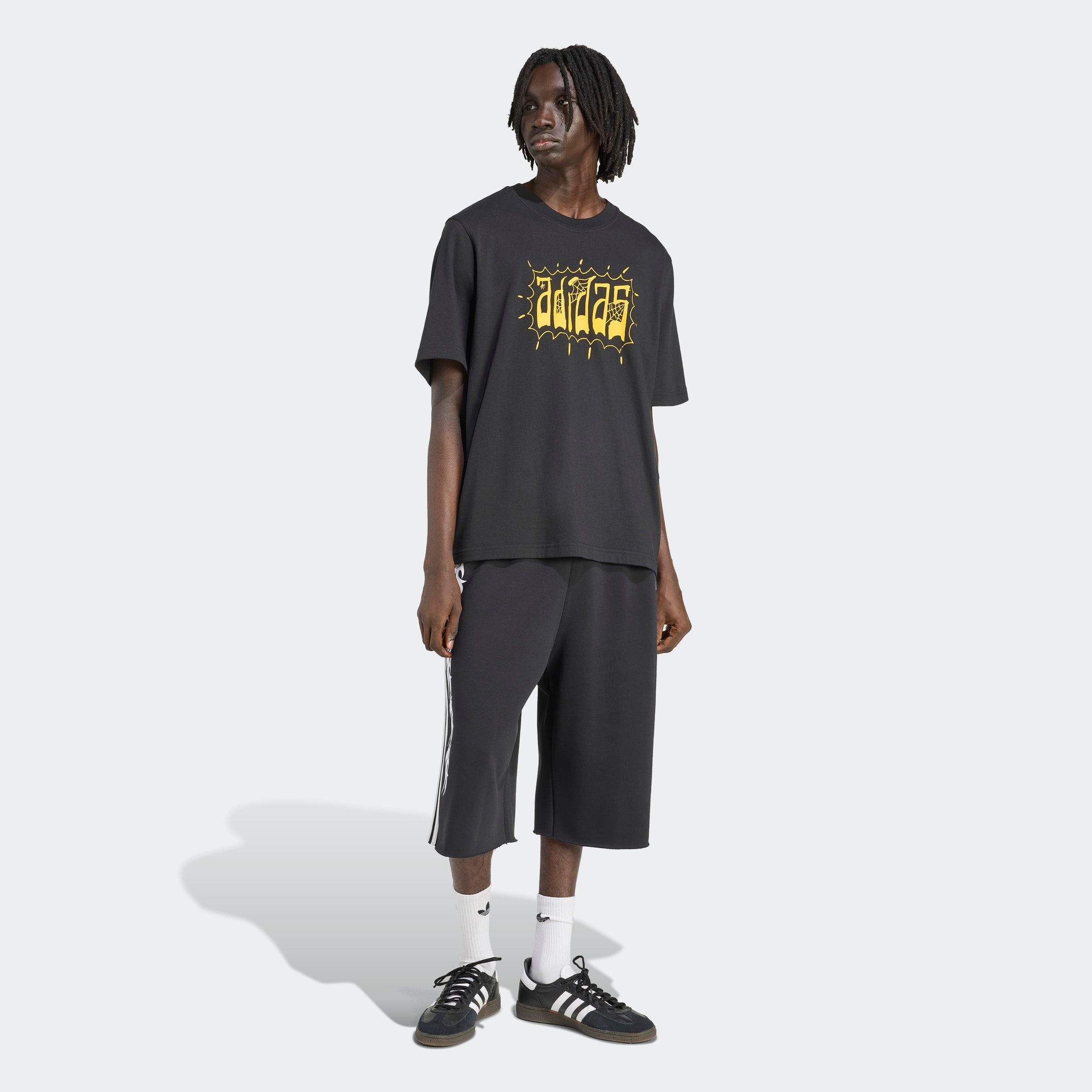 adidas Originals T-shirt »USED OVERSIZED« Print T-Shirt, Used-Look, aus Baumwolle