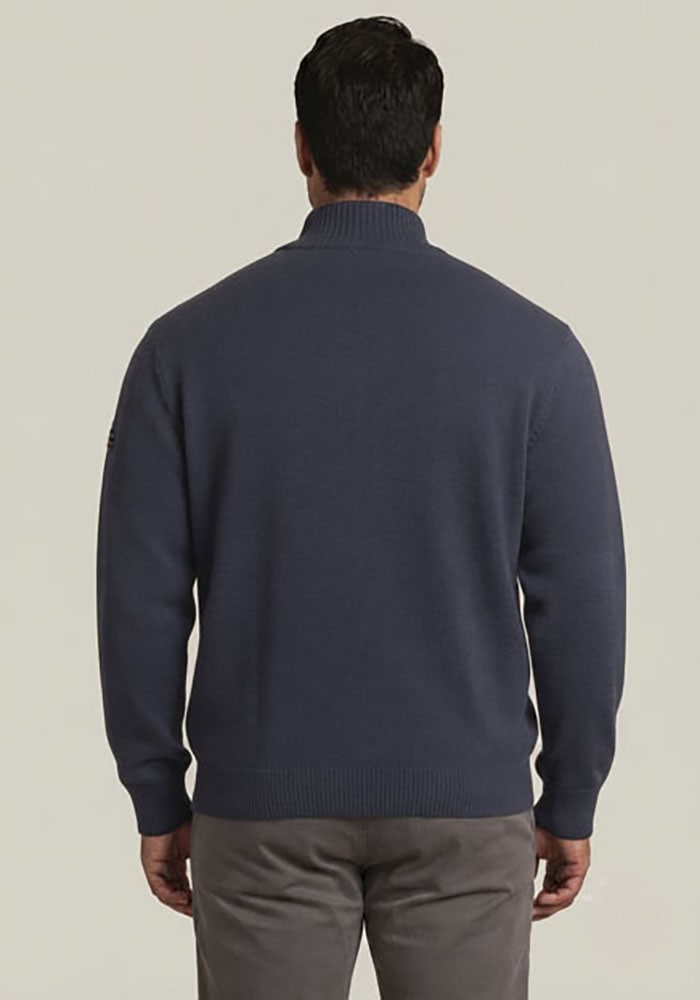 Man's World Plus Strickjacke »auch in Grosse Grössen bis Gr. 7XL« Regular Fit, Langarm, mit Stehkragen, mit Reissverschluss