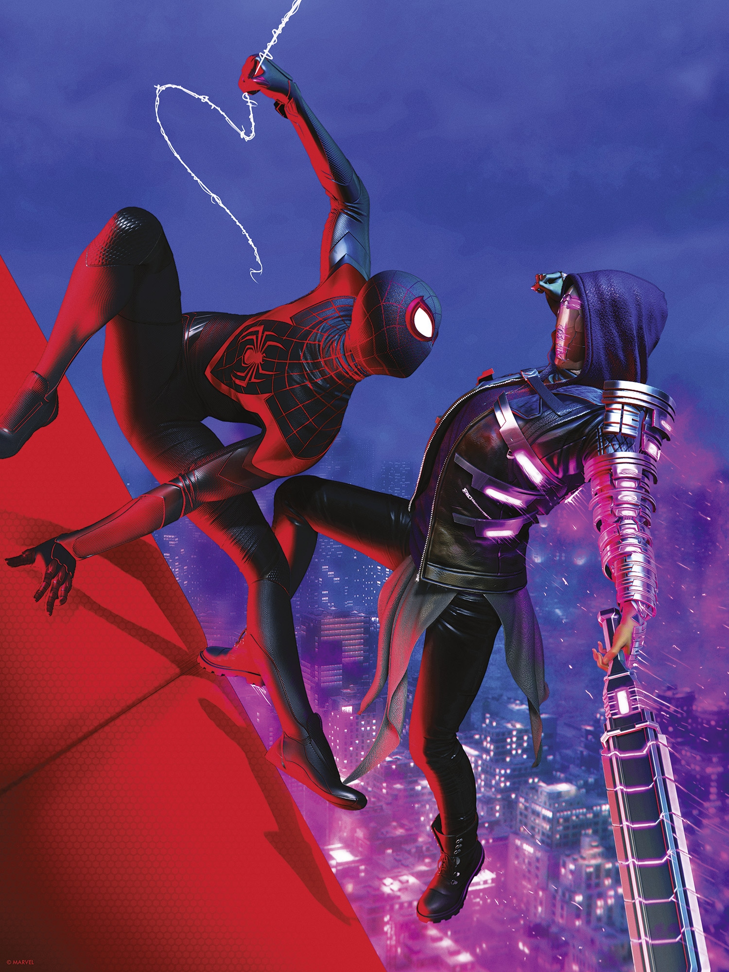 Komar Wandbild »Marvel Spider-Man Fight« Disney Set, 1 Stk. tlg. 30 x 40 cm (Breite x Höhe) - Kinderzimmer, Dekoration