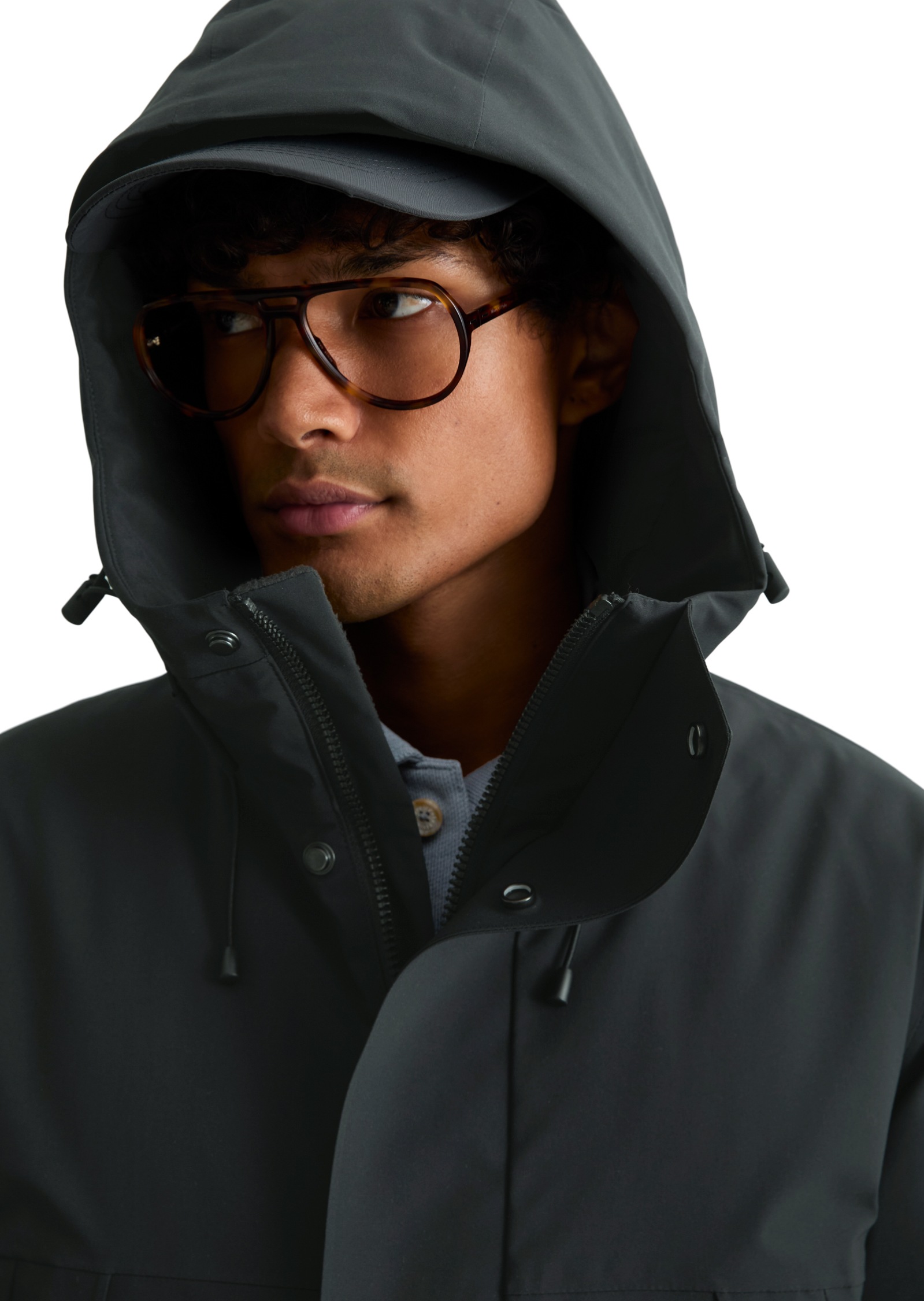 Marc O'Polo DENIM Parka avec capuche Regular avec légère ouate