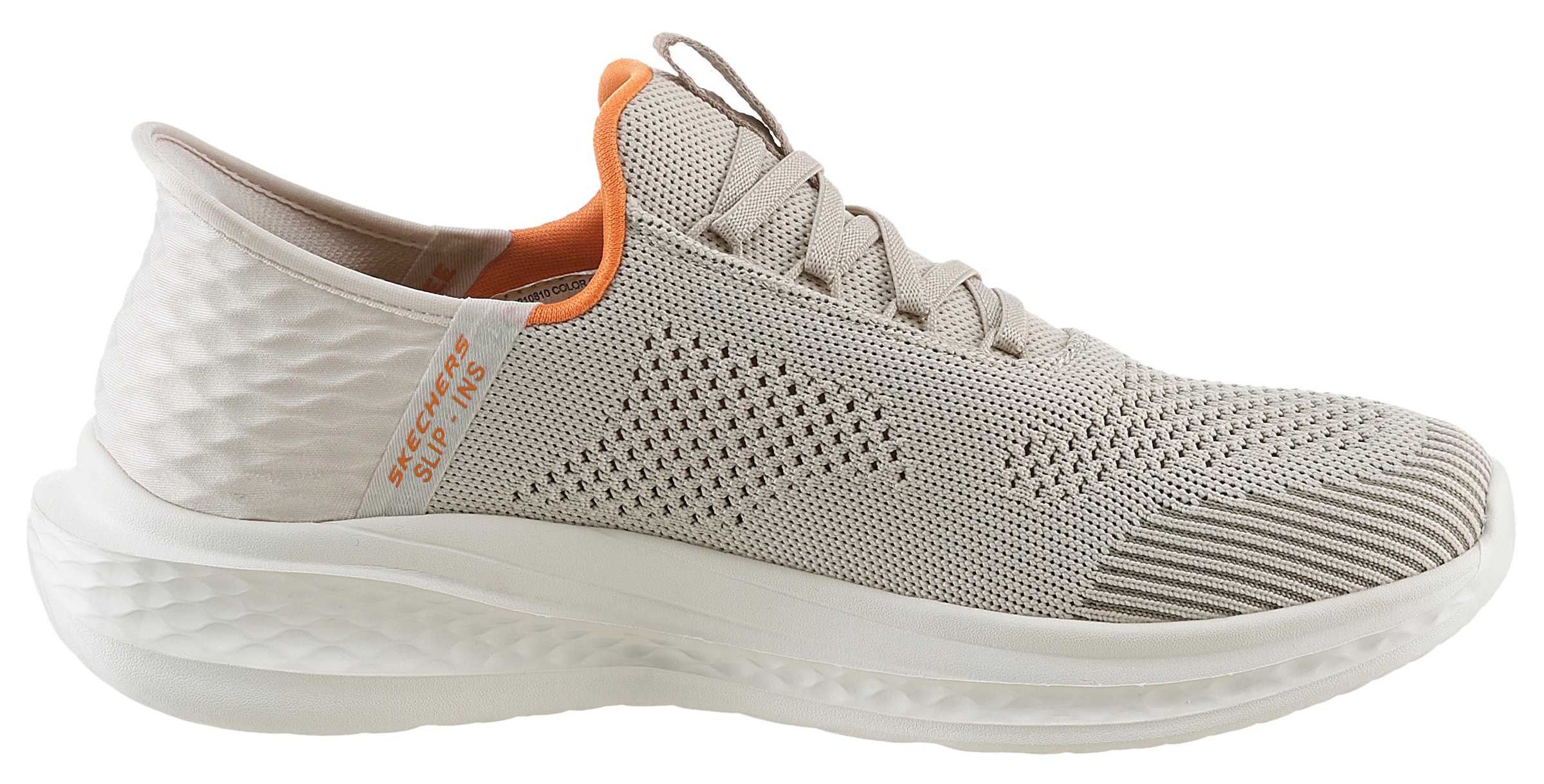 Skechers Slip-On Sneaker »SLADE-QUINTO«  , Slipper, Freizeitschuh mit dezenten Kontrastbesatz