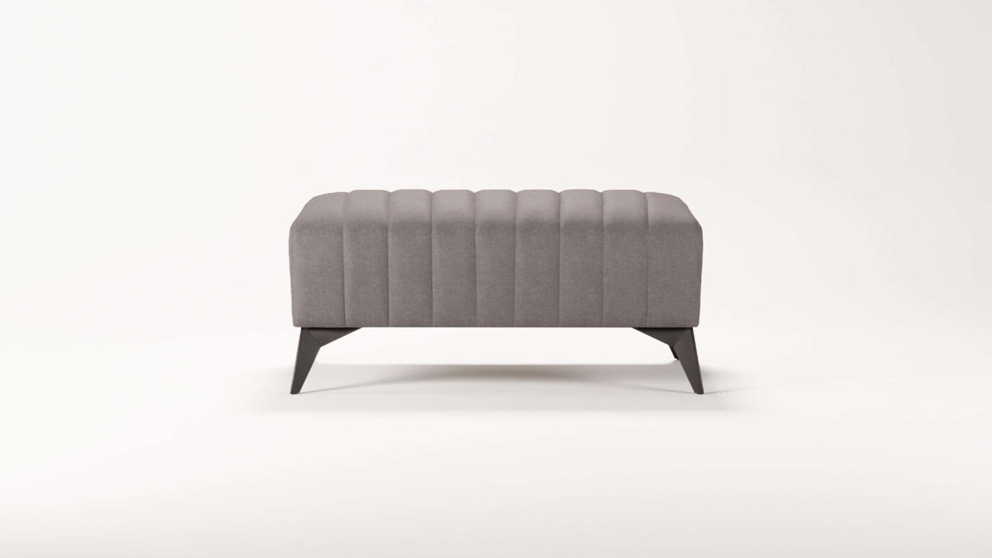 PLACES OF STYLE Polsterhocker »MATTHEW Sitzhocker, Masse B/T/H: B/T/H: 90/60/43 cm« Steppung