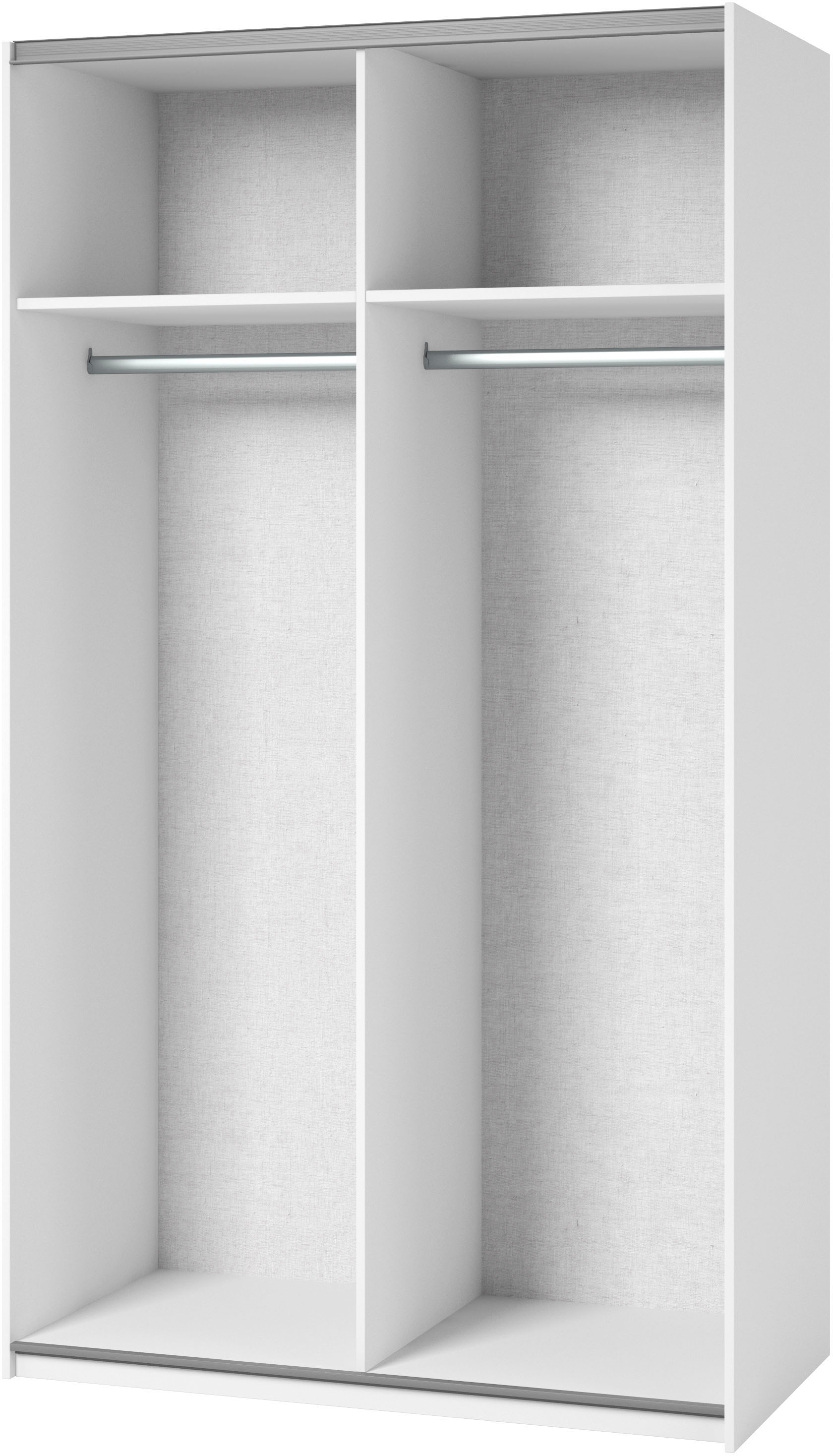 Home affaire Kleiderschrank »Eastvale, 120x64x210cm, ideal für kleine Räume oder Nischen« Schrank mit Schwebetüren, FSC-zertifiziert, Metallgriffe