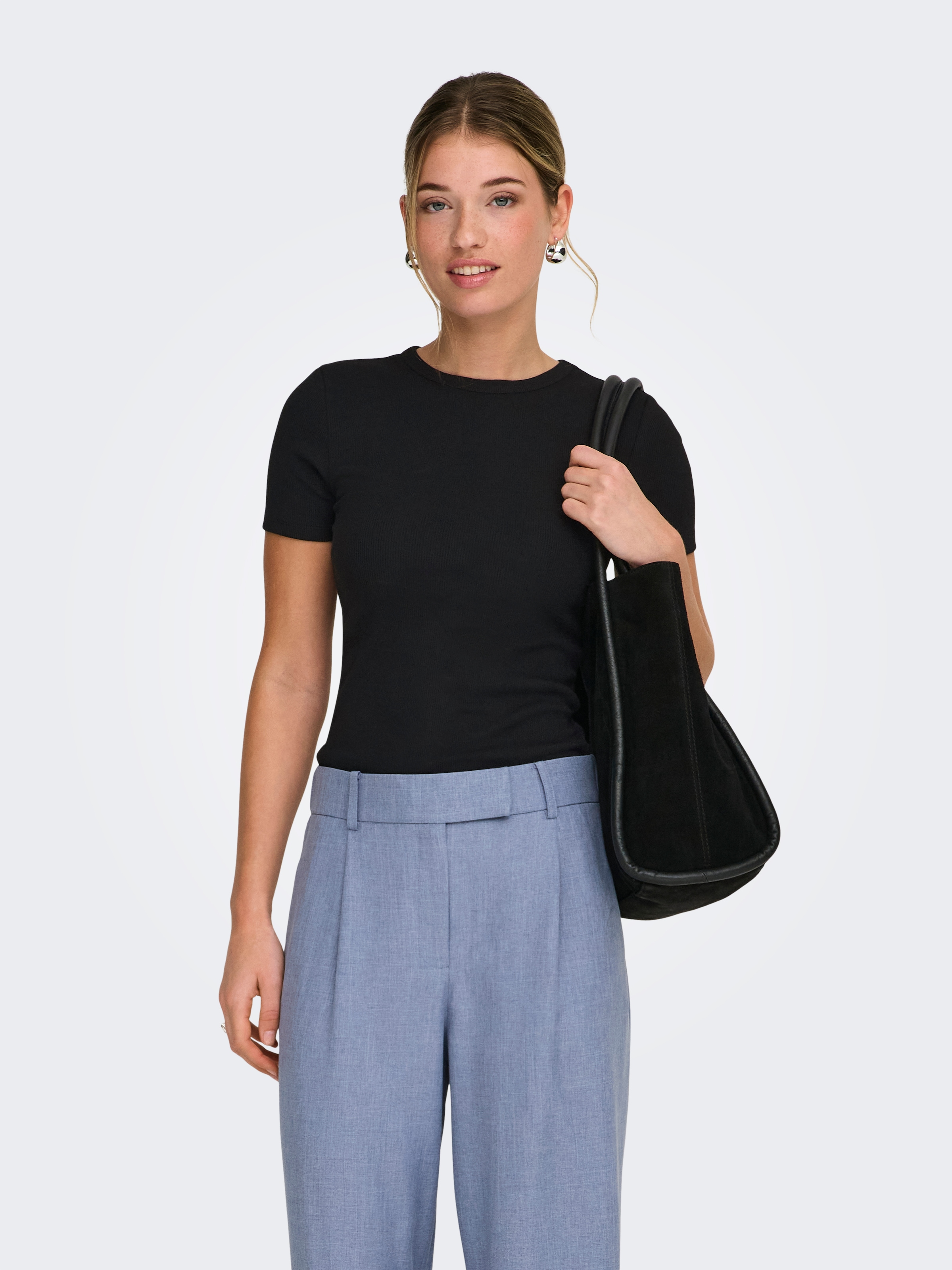 ONLY T-shirt à manches courtes »ONLJUNE S/S TEE JRS NOOS« mélange de matériaux