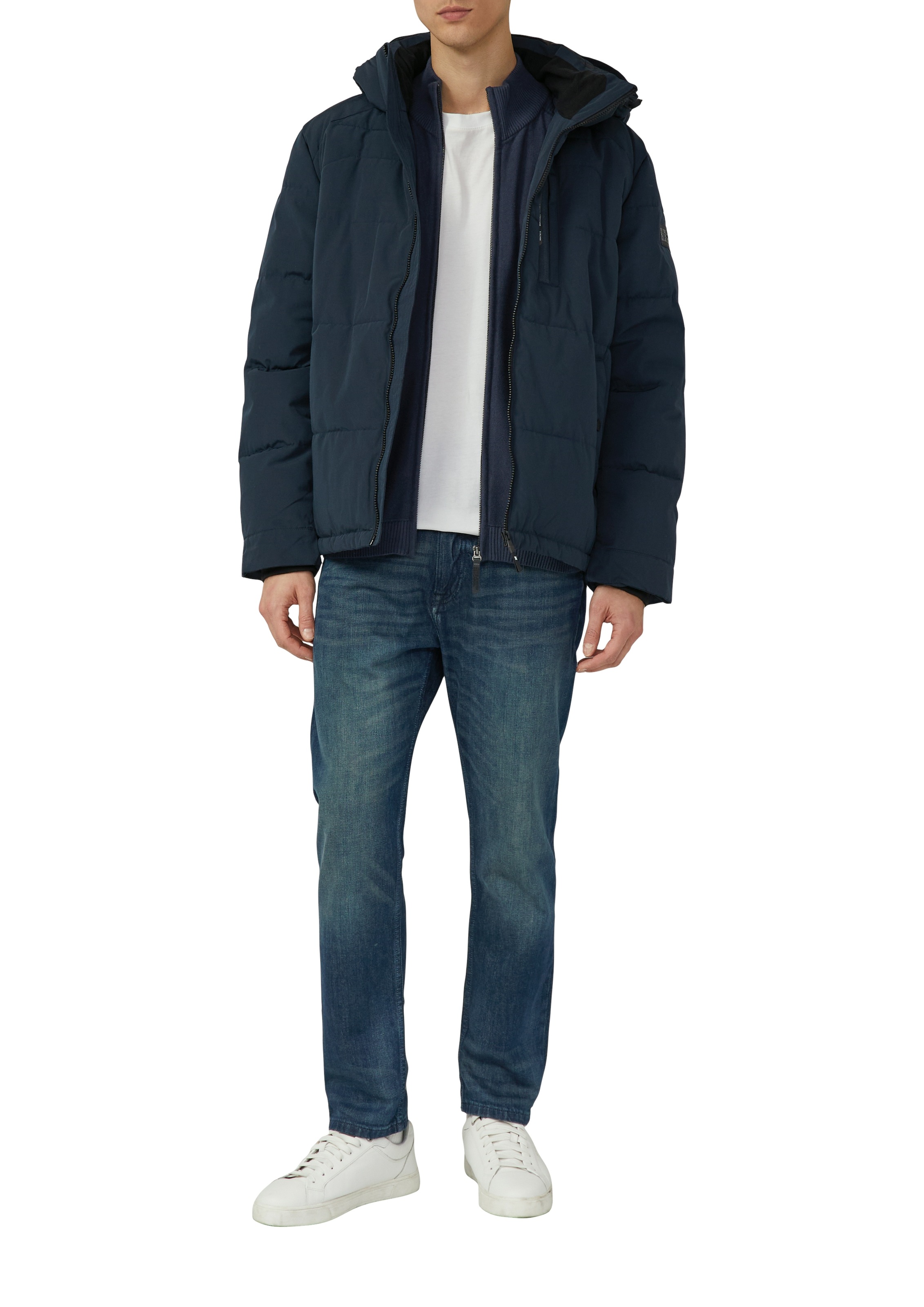 s.Oliver Veste en tricot mit Stehkragen, Regular Fit