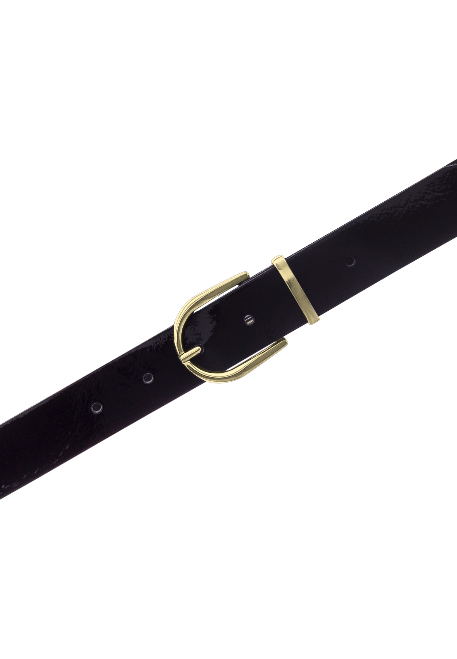 Tamaris Ledergürtel »"Ellen Gold"« mit 3 cm Breite, in glänzendem Goldton, unifarben