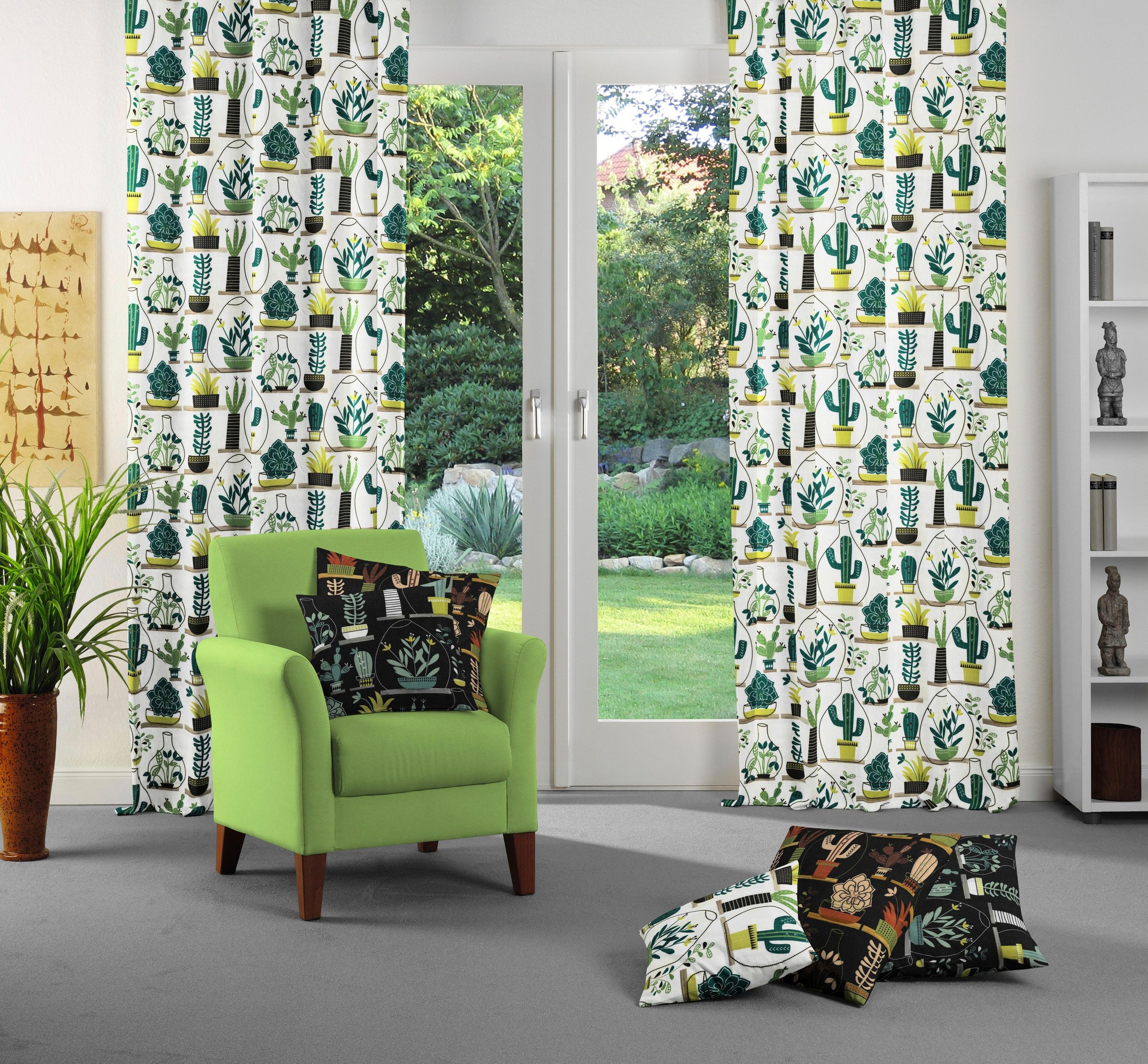 Wirth Coussin décoratif »Oakham« Kissenhülle ohne Füllung, 2 Stück