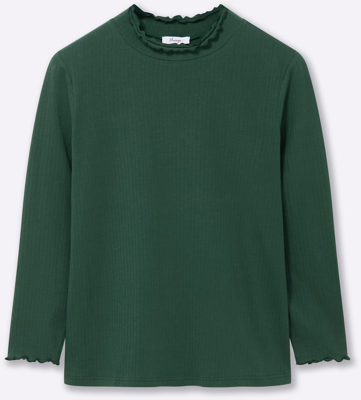 Sheego T-shirt à col montant »Shirtrolli« 1 cuis tlg.