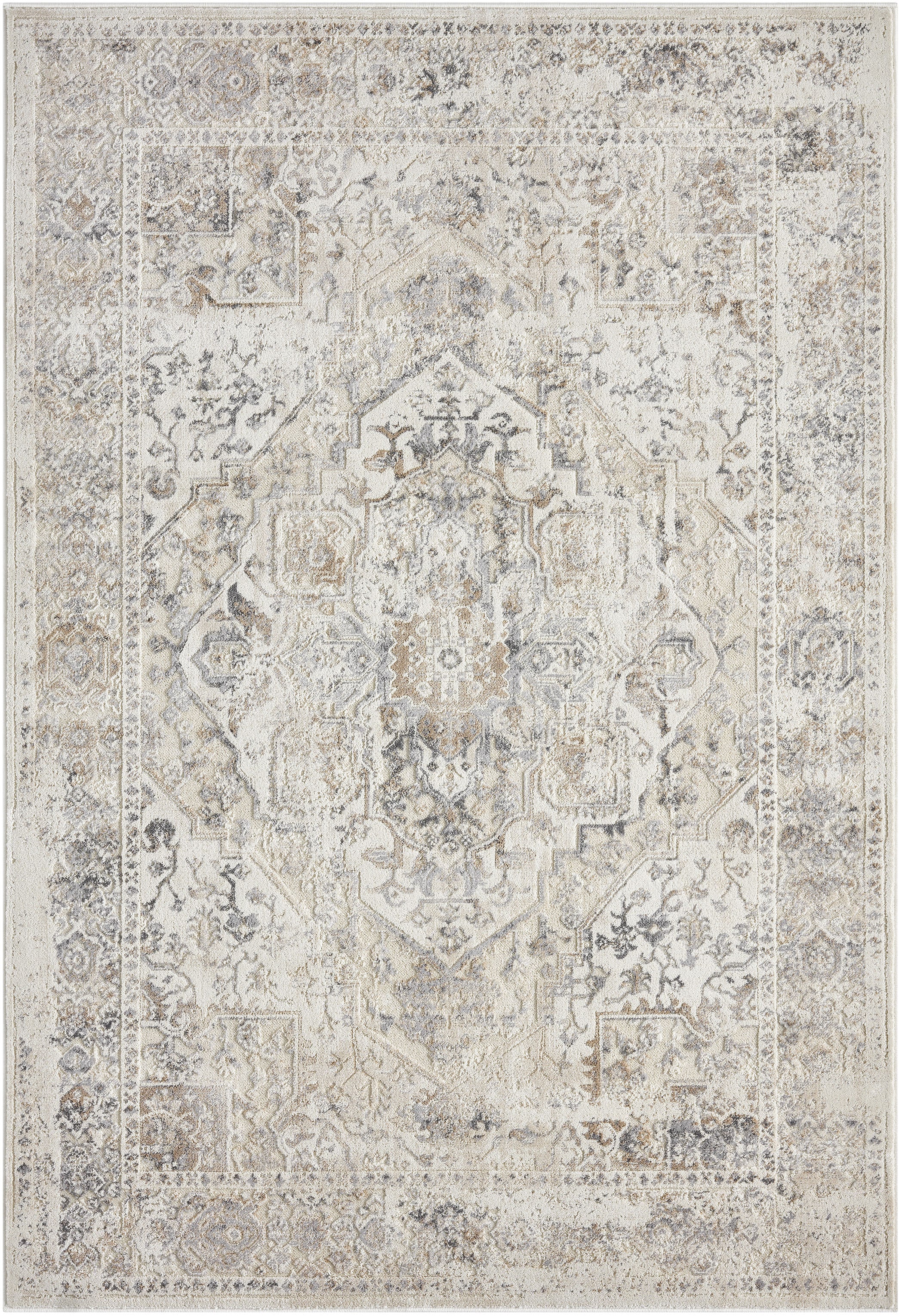 my home Tapis »Kylan, Hoch-Tief-Struktur, dezenter Glanz« Rectangulaire 9 mm Höhe dezenter Glanz, Schrumpf-Garn-Effekt, im Vintage-Look, dichte Qualität