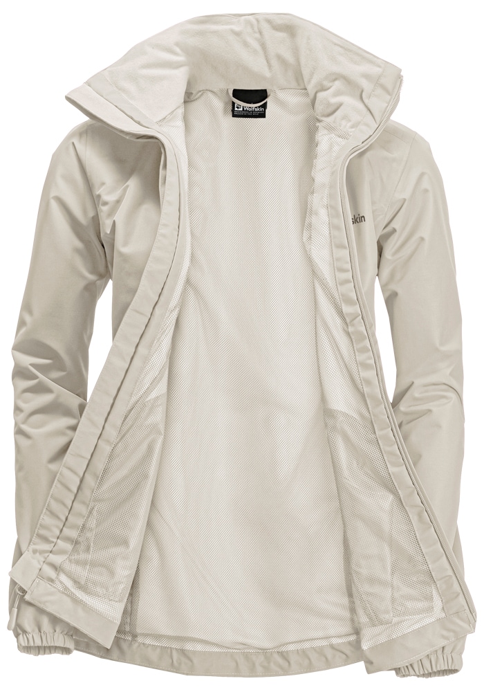 Jack Wolfskin Outdoorjacke »STORMY POINT 2L JKT W« mit Kapuze