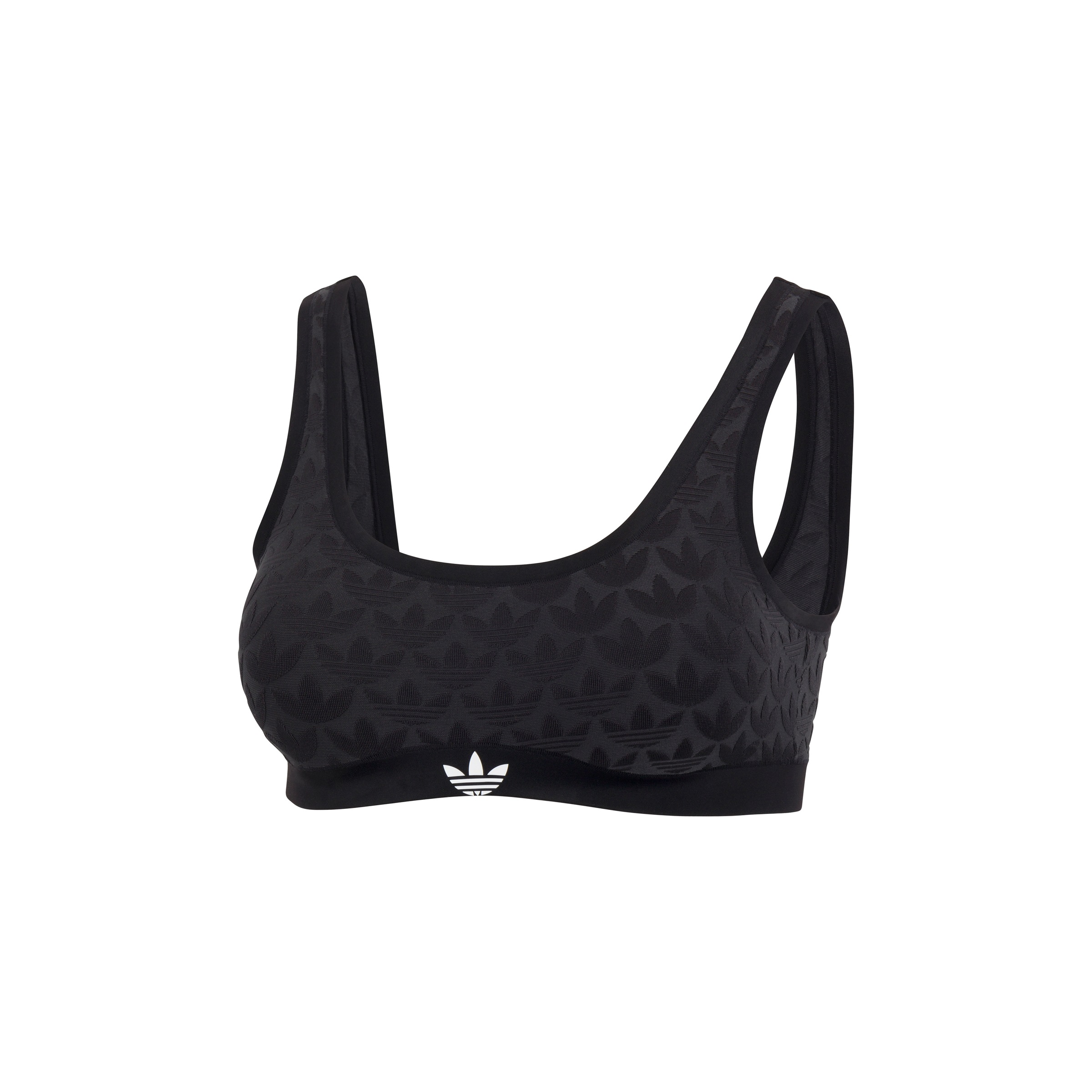 adidas Originals Brassière »Microterrot Monogram« elastischer Bund, Allover-Logo, weich, breite Träger