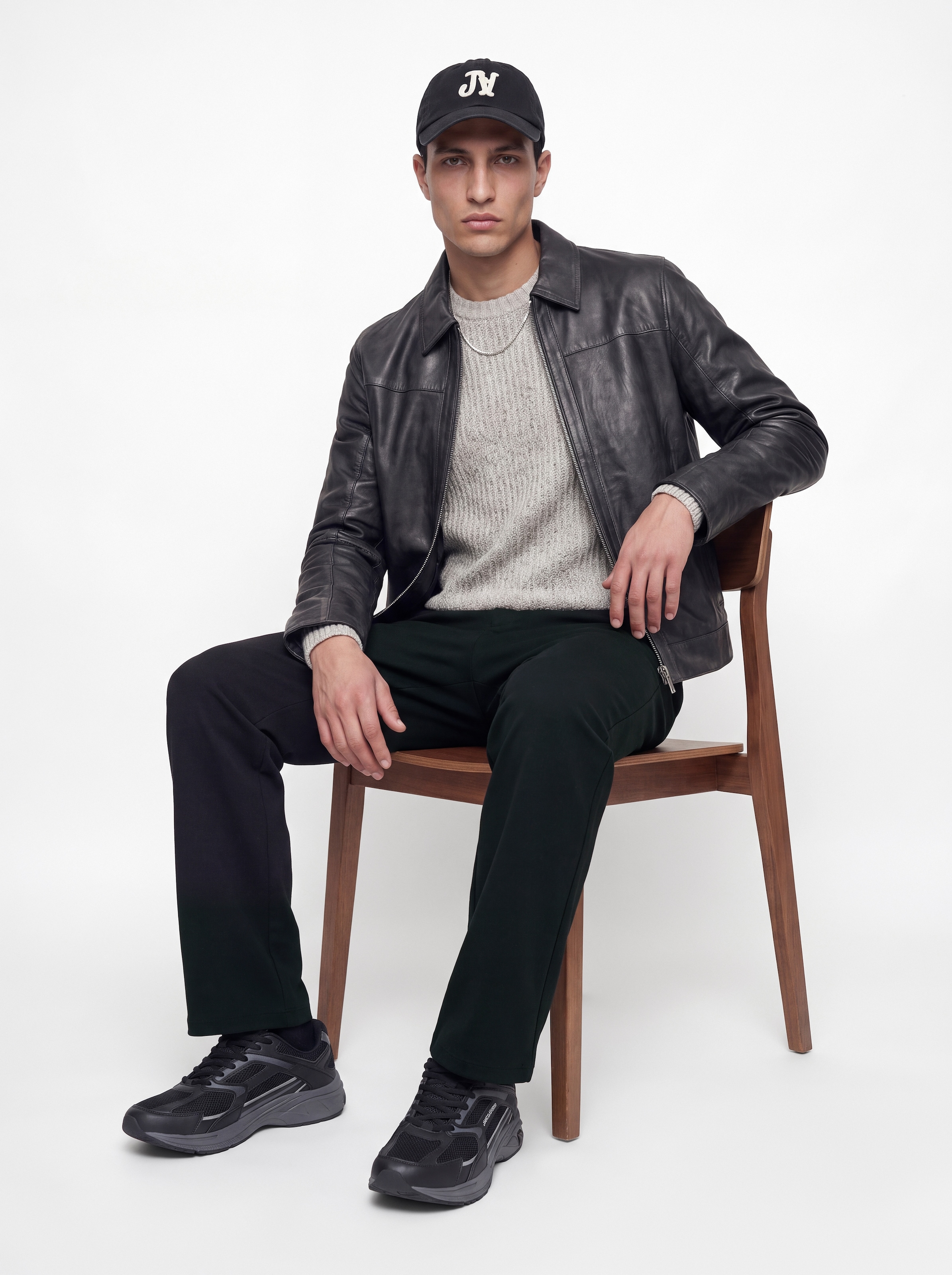 Jack & Jones Pantalon sweat »JACOLLIE PLAIN SWEATPANTS NOOS«  Polyester, normal geschnitten