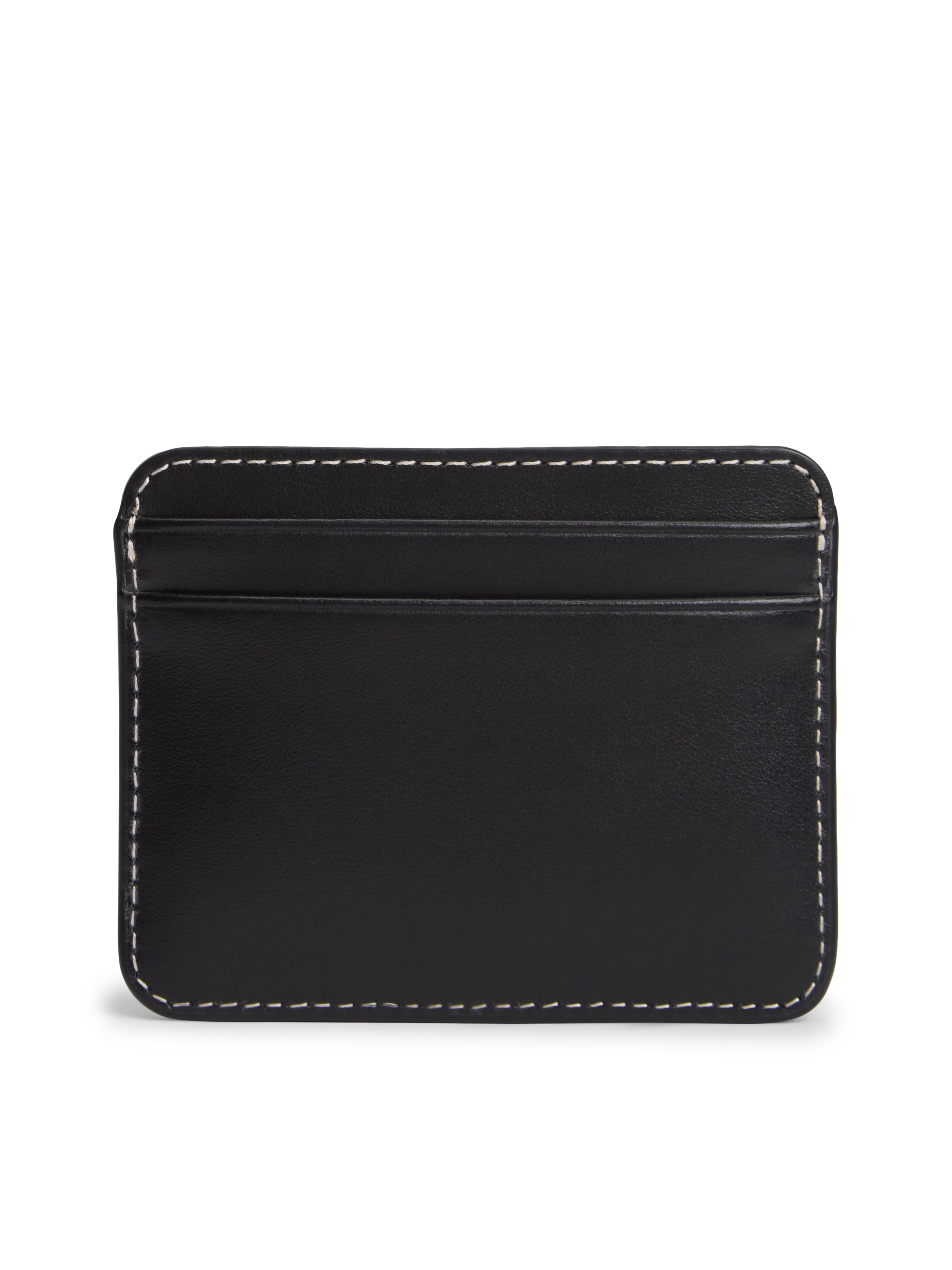 Tommy Hilfiger Porte-cartes »TH SCRIPT LEATHER CC HOLDER« Mini porte-monnaie unisexe avec logo bijou TH