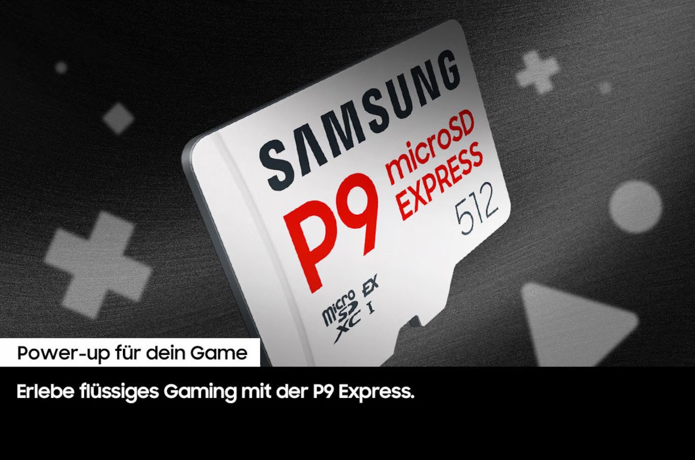Samsung Carte mémoire »P9 microSD Express« (256 GB 800 MB/s Lesegeschwindigkeit)