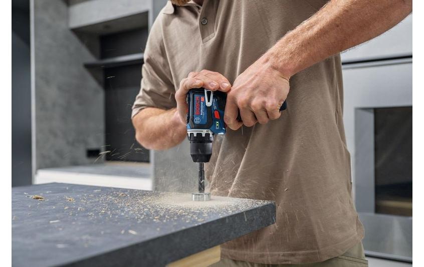 Bosch Professional Akku-Bohrschrauber »GSR 12 V-32 Kit« Set,  Koffer, Mit 2 Akkus, 1 Ladegerät & Zubehörset