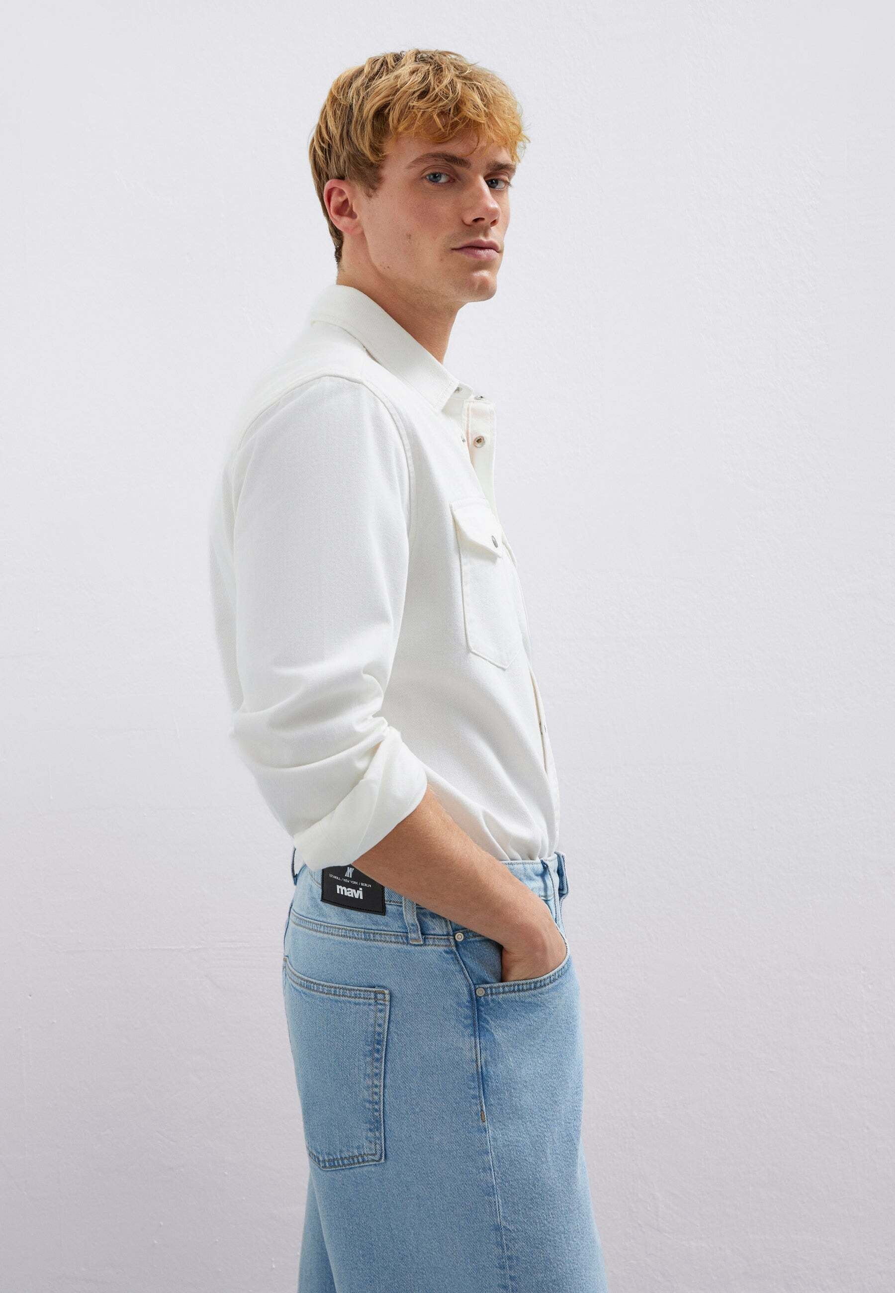 Mavi Chemise en jean »Mavi Jeanshemd Ted«