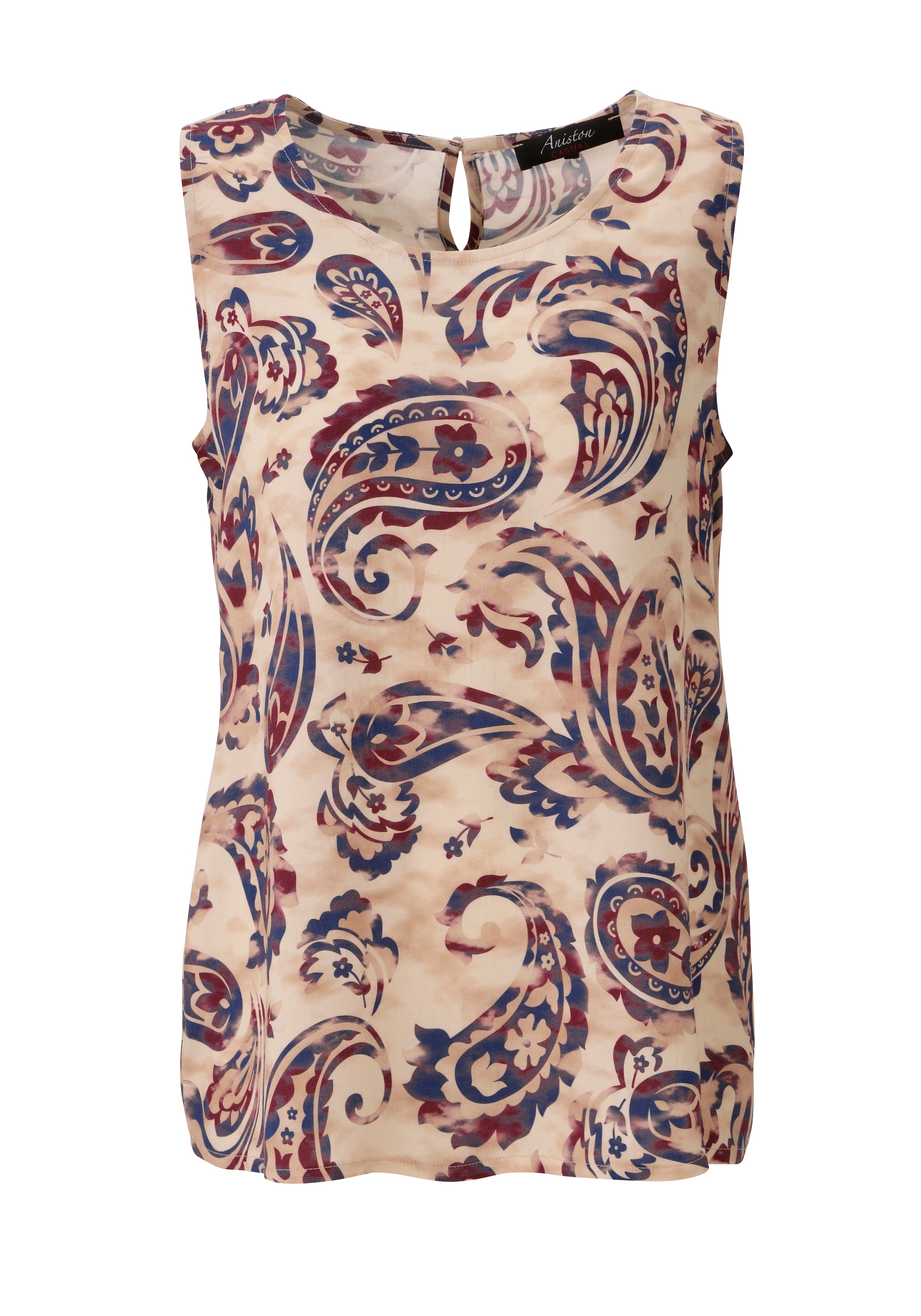 Aniston CASUAL Top chemisier mit trendigem Paisley-Muster - jedes Teil ein Unikat - NEUE KOLLEKTION