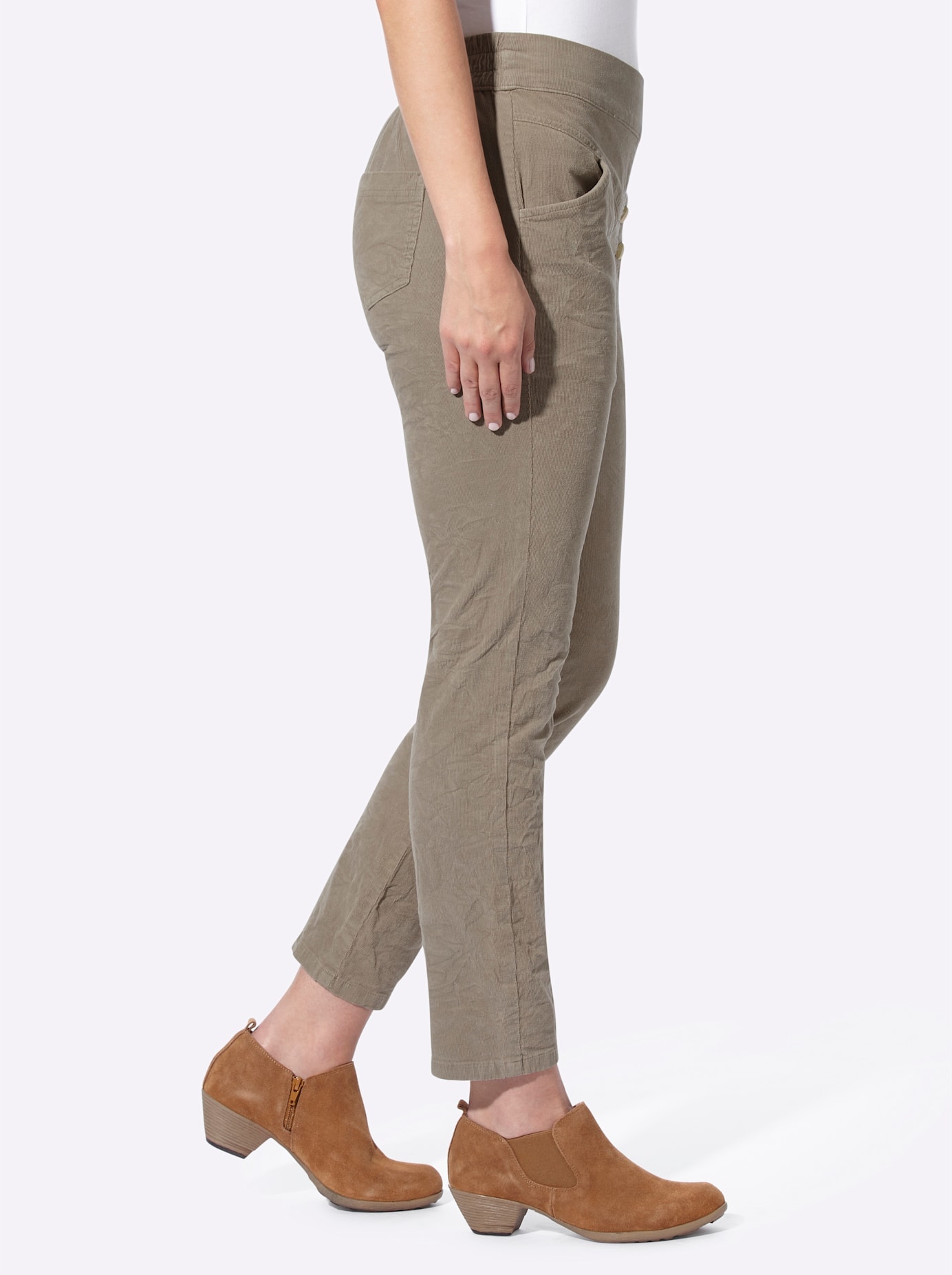 heine Pantalon en velours côtelé