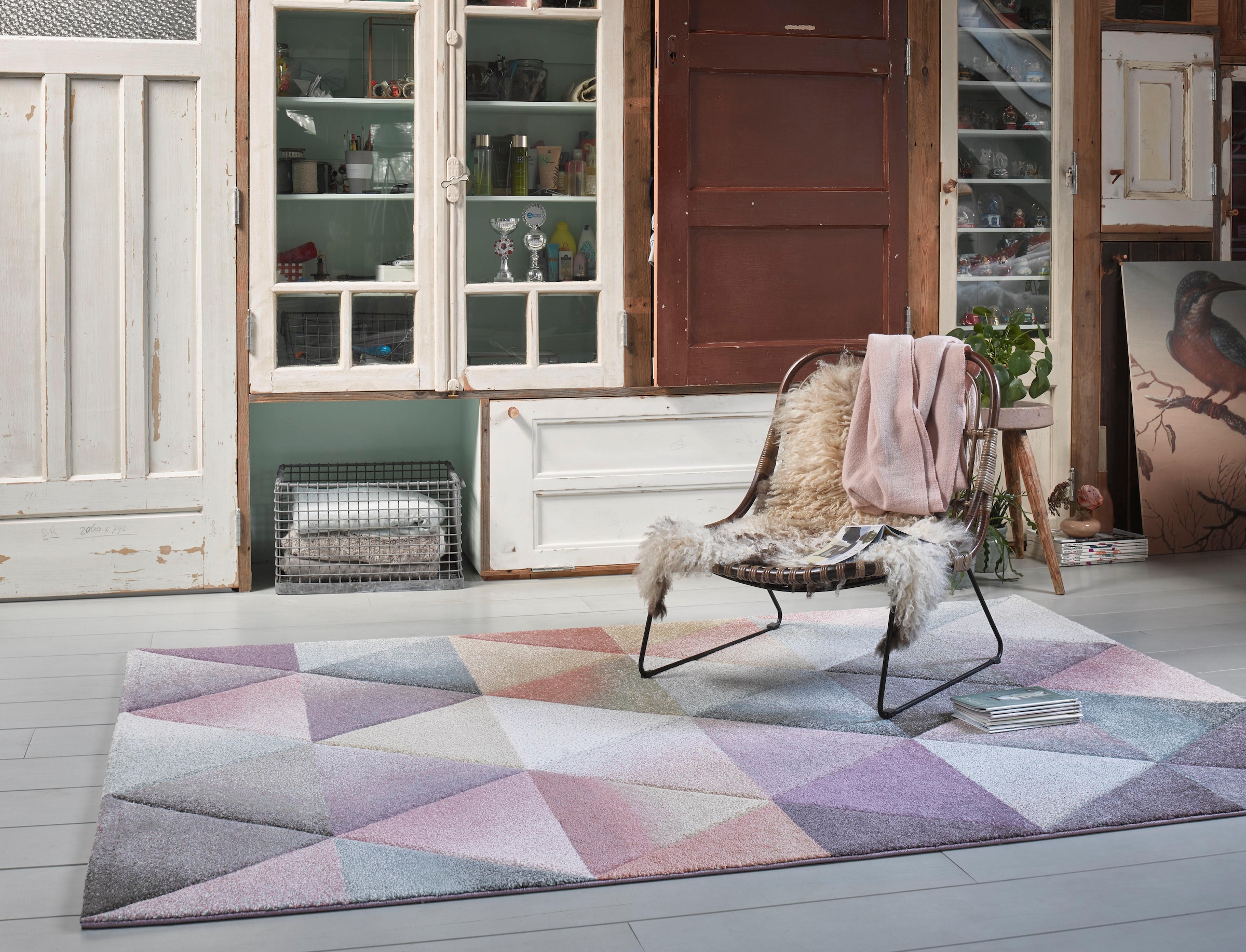 Wecon home Tapis »Lighthouse« Rectangulaire 13 mm Höhe Wohnzimmer