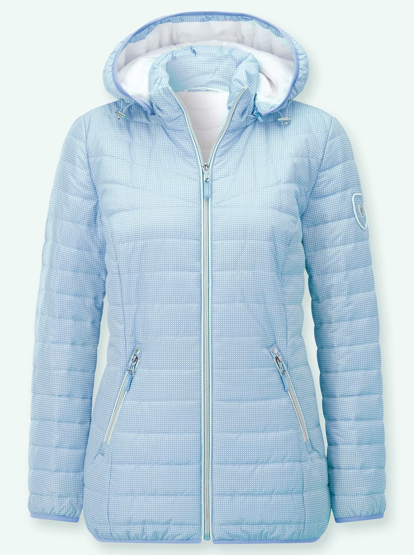 Casual Looks Steppjacke mit Kapuze