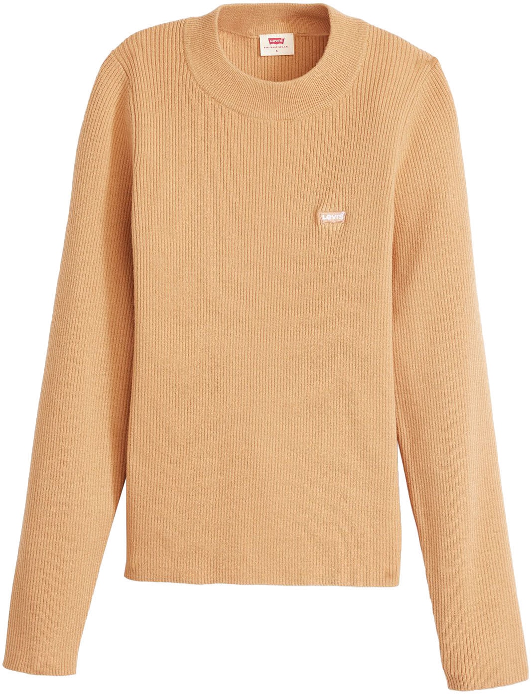 Levi's® Pull en tricot »CREW RIB SWEATER« mit Batwing Logo