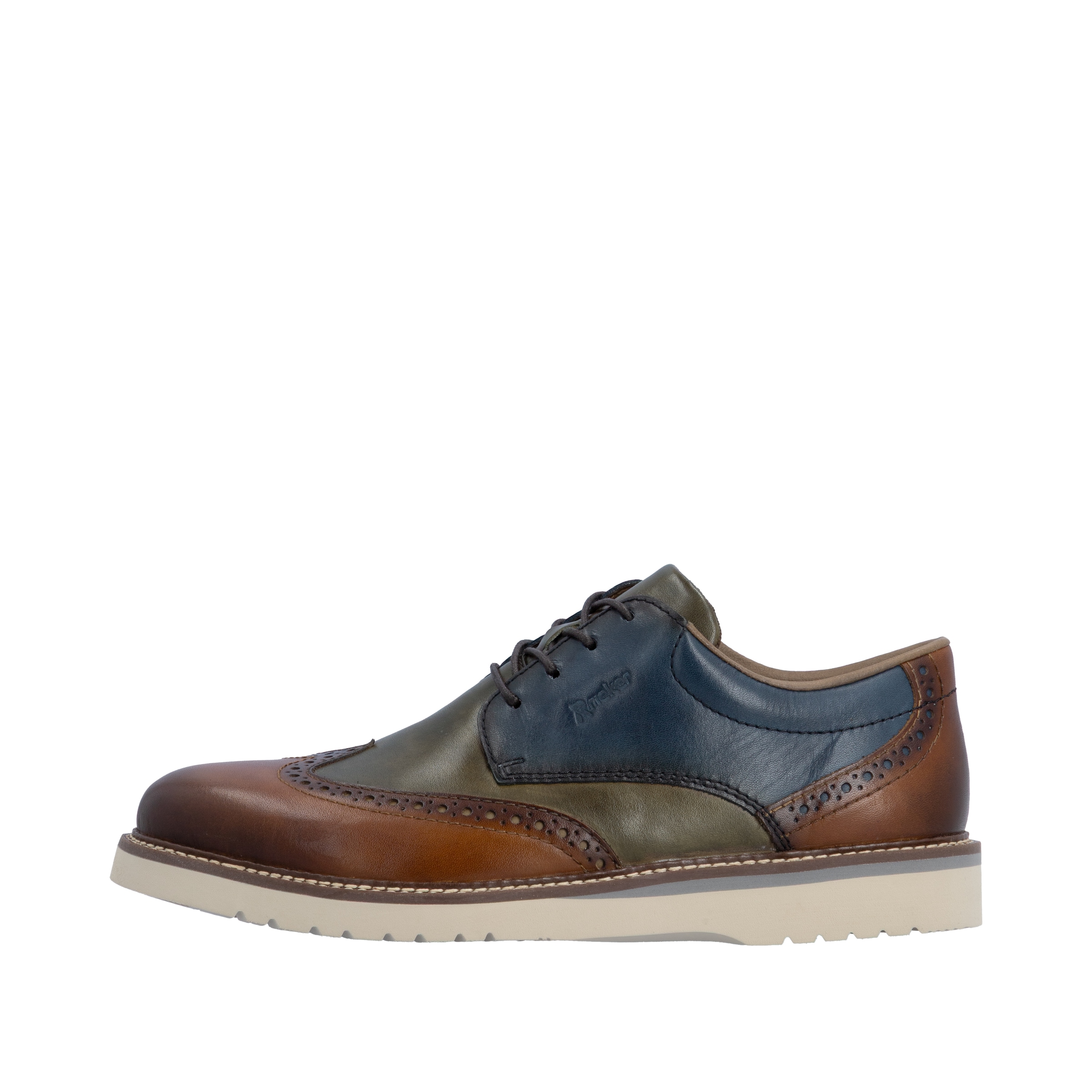 Rieker Chaussure à lacets  chaussure à lacets, chaussure business à lacets, perforations lyra, forme confortable
