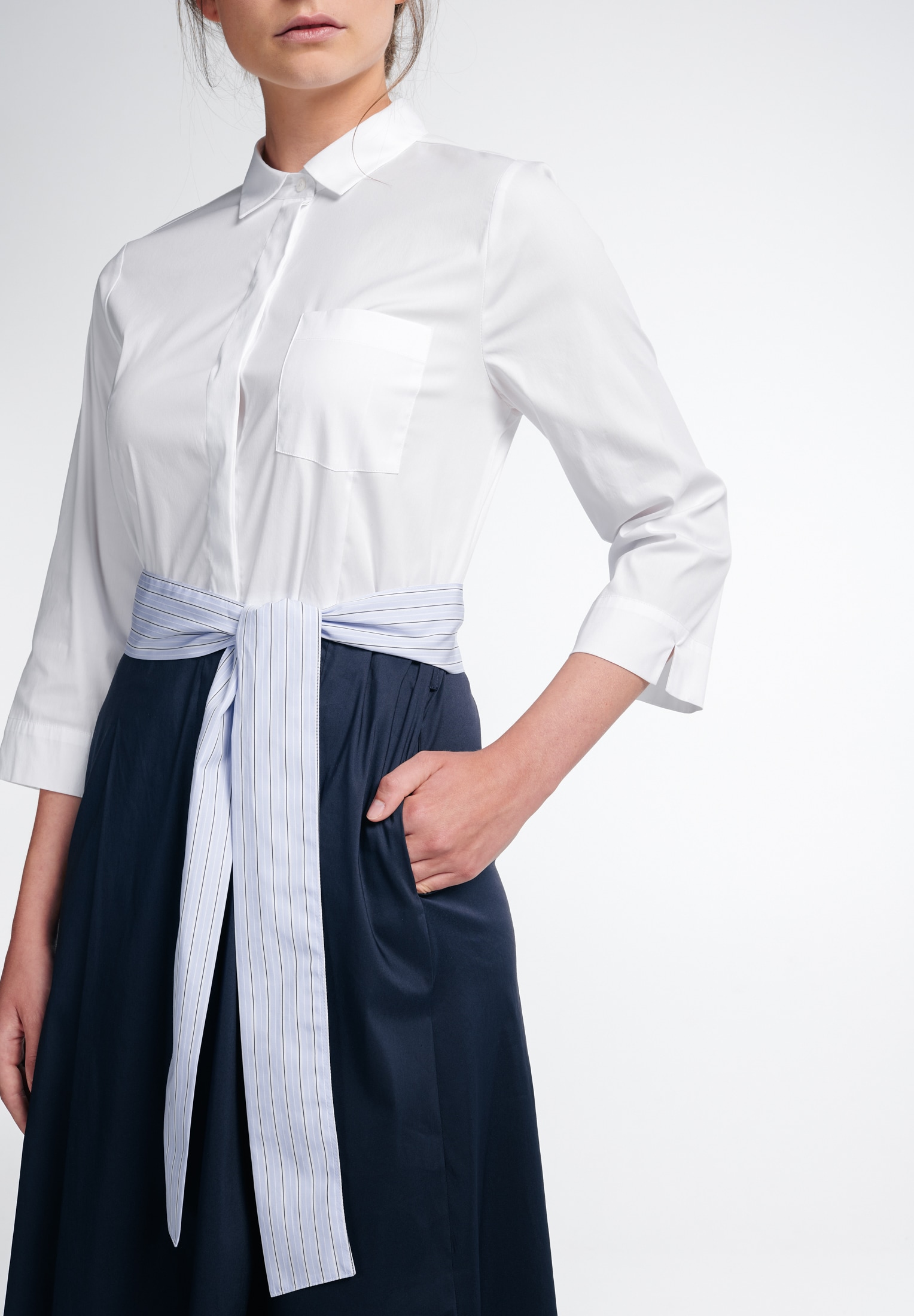 Eterna Robe chemisier »REGULAR FIT«