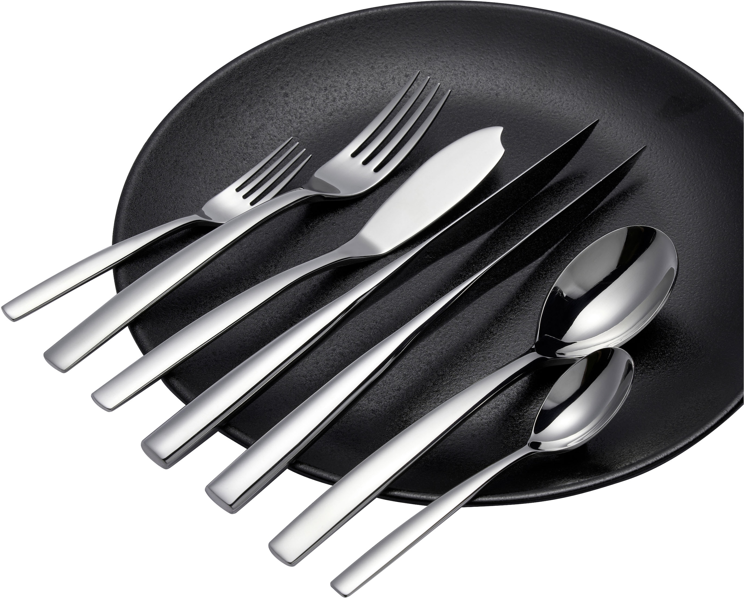 Hanseatic Set de couverts »EXCLUSIVE« stehendes Design von Ess- und Steakmessern