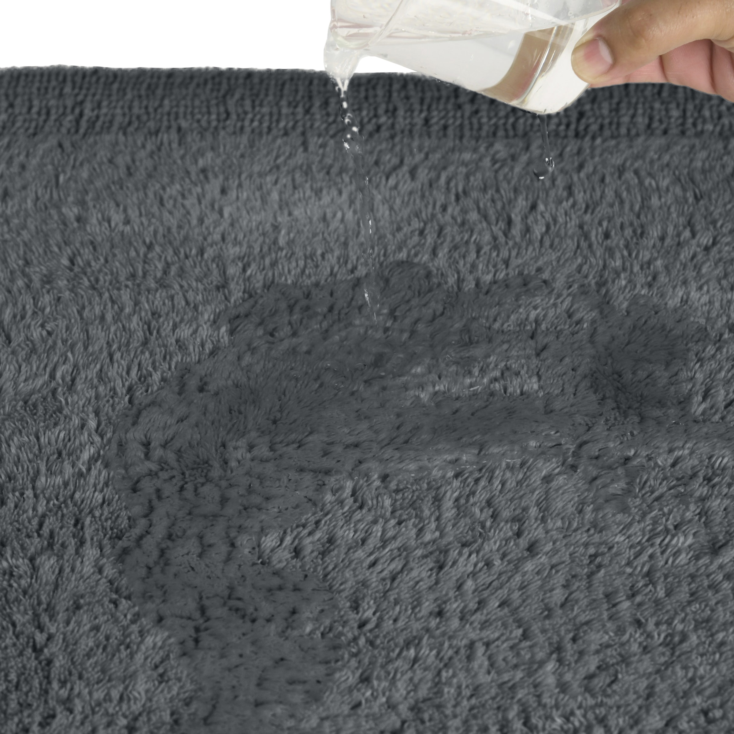 GOODproduct Tapis de bain »Kapra, Badvorleger, Badezimmer Teppich« Höhe 14 mm mit Bordüre, Badteppich, Badematte, Baumwolle