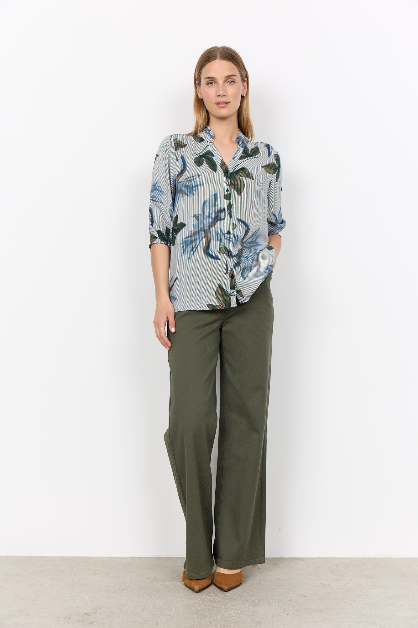 soyaconcept Blouse à manches courtes »SC-GINA 1« viscose