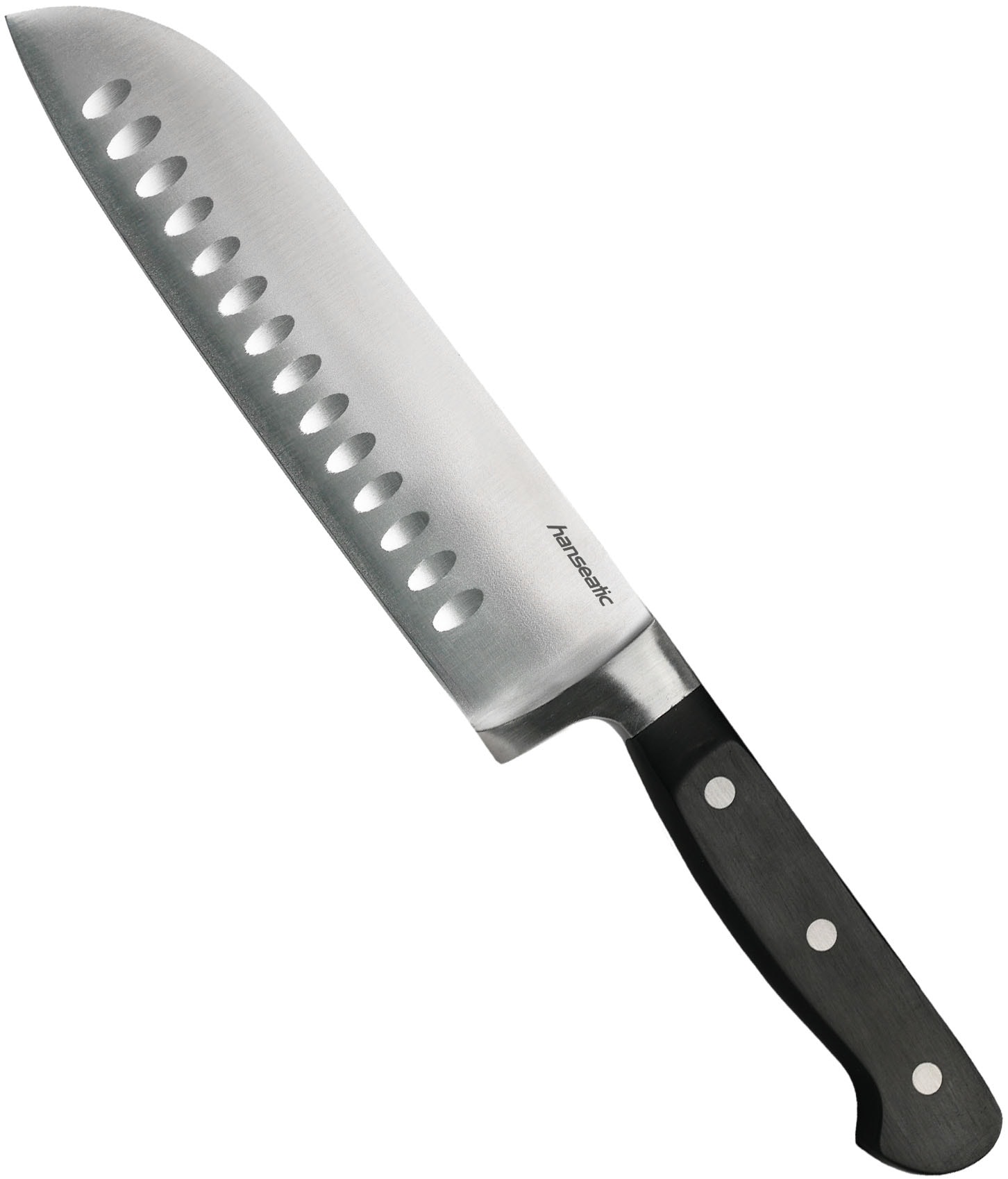 Hanseatic Sets de couteaux »hanseatic PREMIUM, 5-teilig« mit schwarzen Griffen, mit Nieten