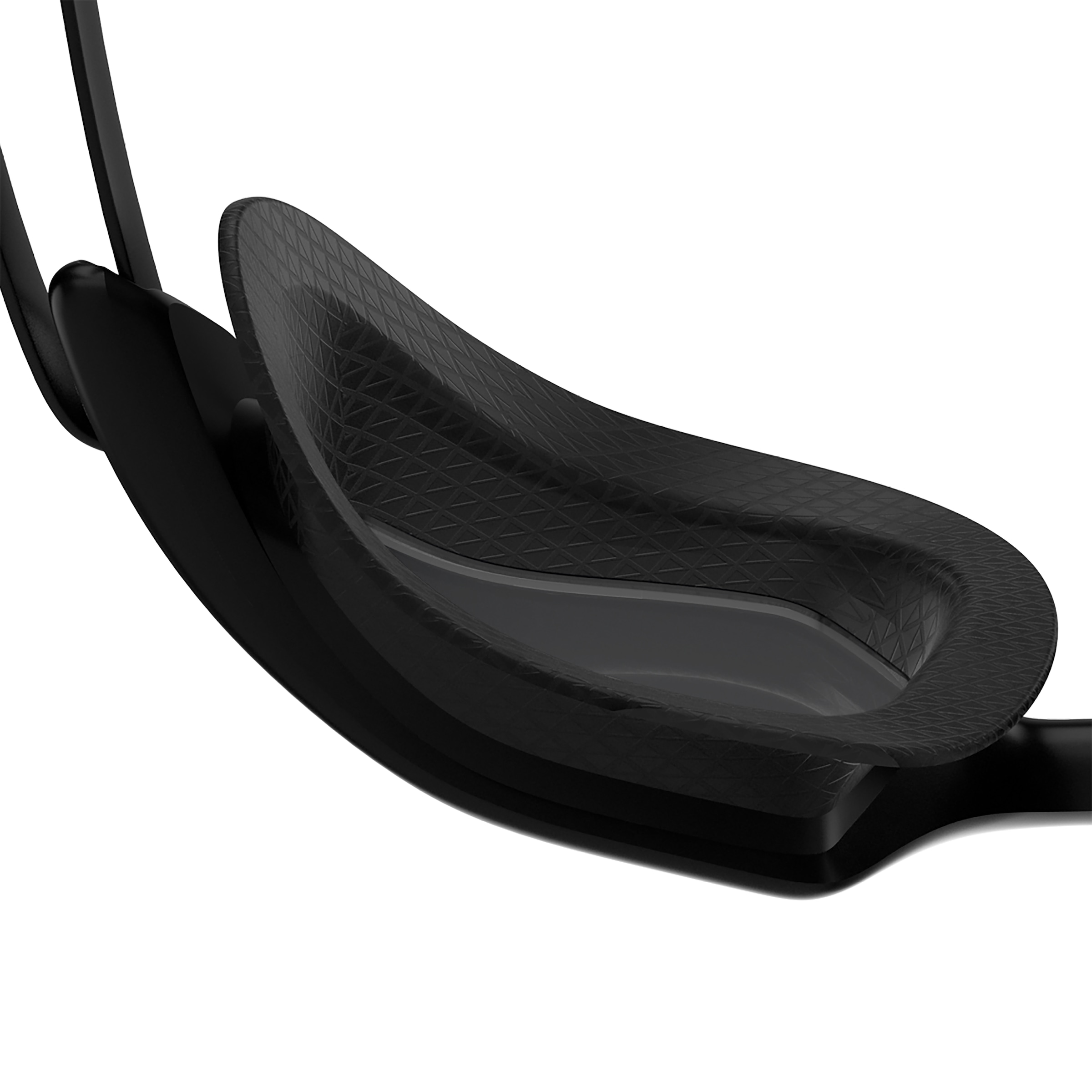 Speedo Schwimmbrille »HYDROPULSE GOGGLE AU BLACK/GREY« für klare Sicht unter Wasser, bequemer Sitz, verstellbares Band