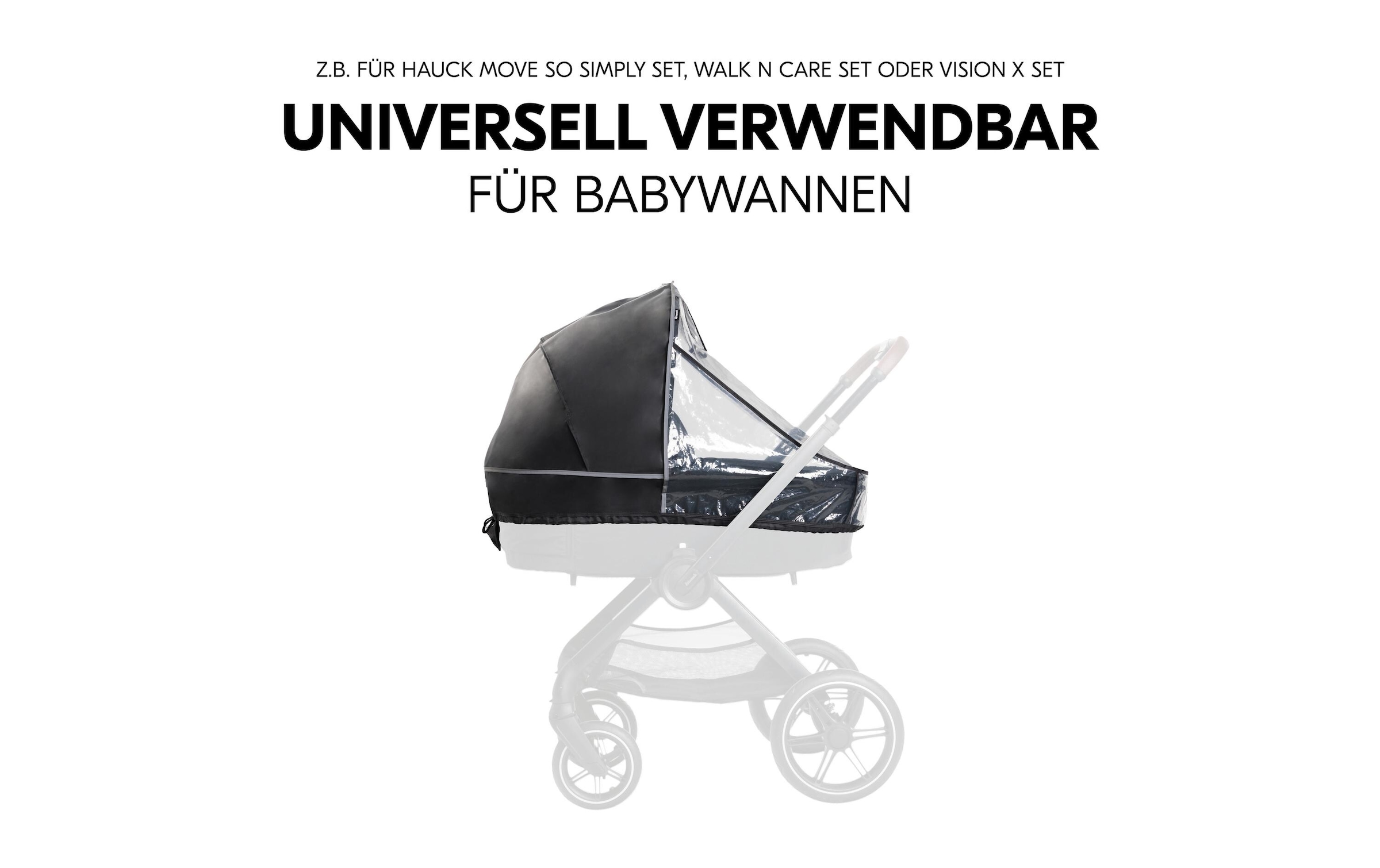 Hauck Kinderwagen-Regenschutzhülle »Carrycot Raincover«