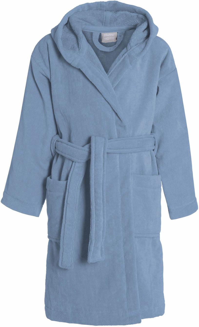 Seahorse Kinderbademantel »Seahorse Pure« 1 Stk. Langarm, aufgesetzte Taschen