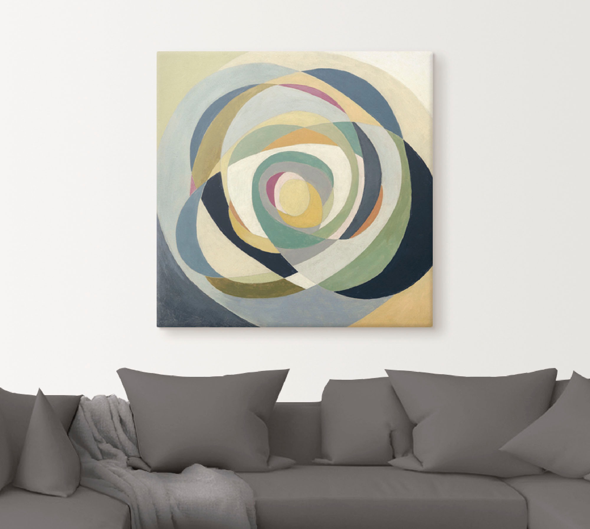 Artland Leinwandbild »Durch das Glas II« Muster 1 Stk. tlg. auf Holzrahmen gespannt